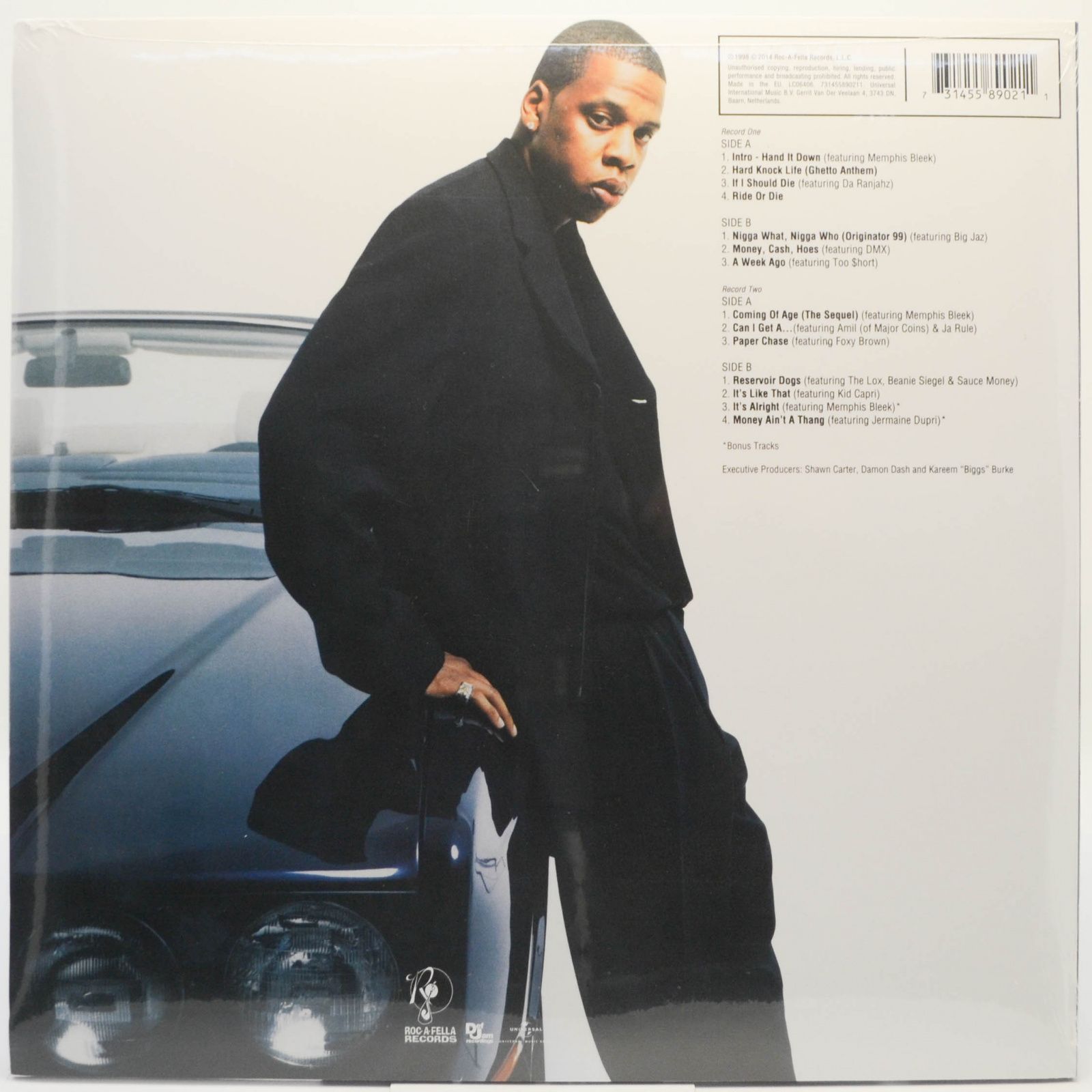 Jay-Z — Vol. 2... Hard Knock Life (2LP), 2014