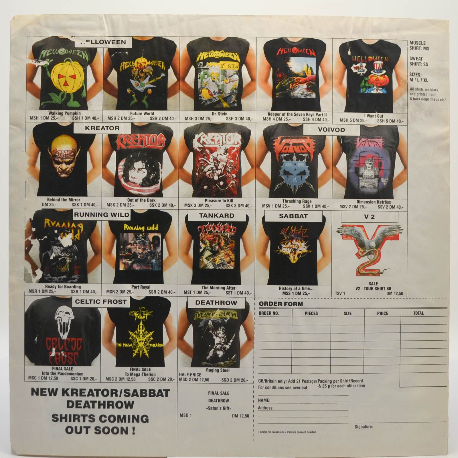 Tankard — Alien, 1989