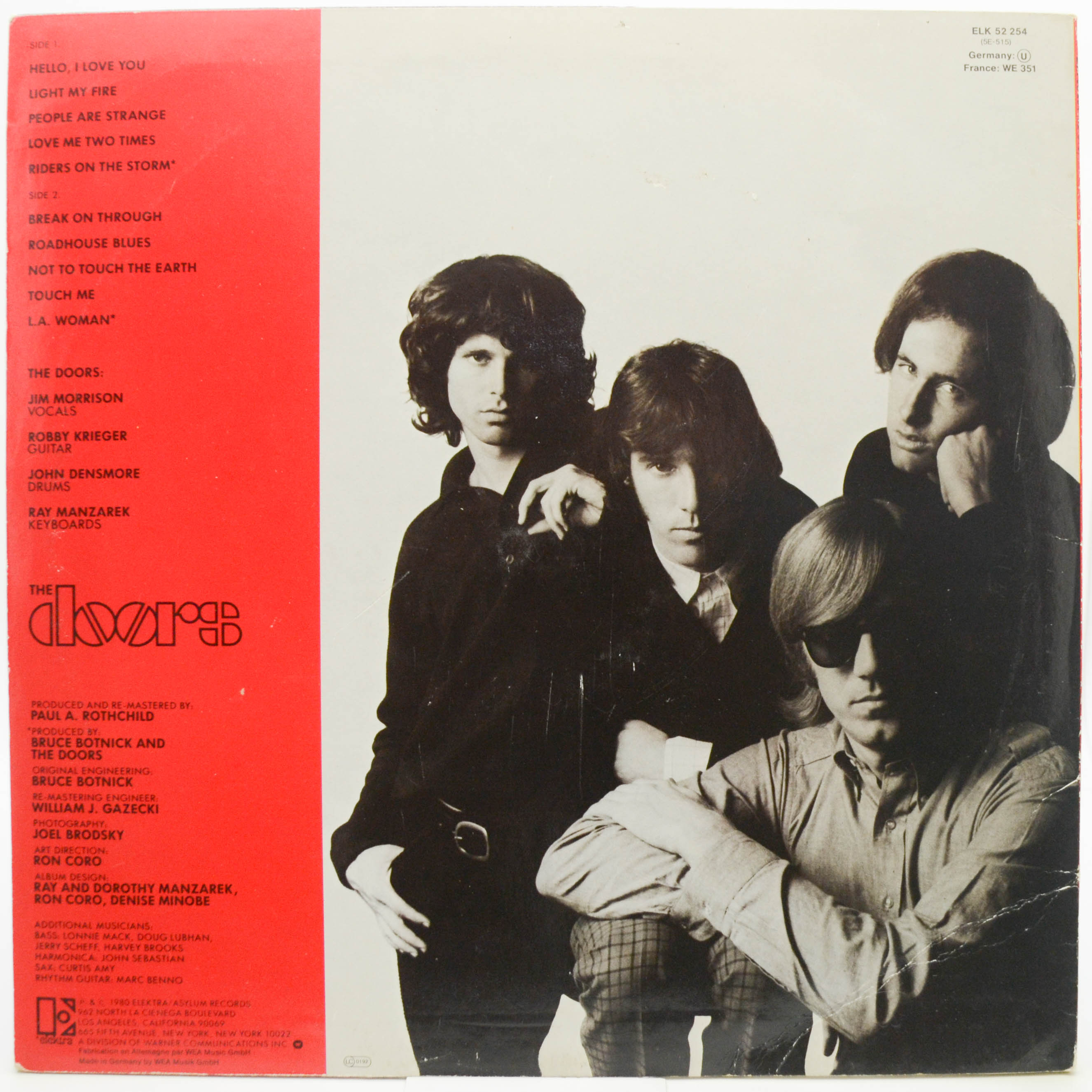 Doors — Greatest Hits, 1980