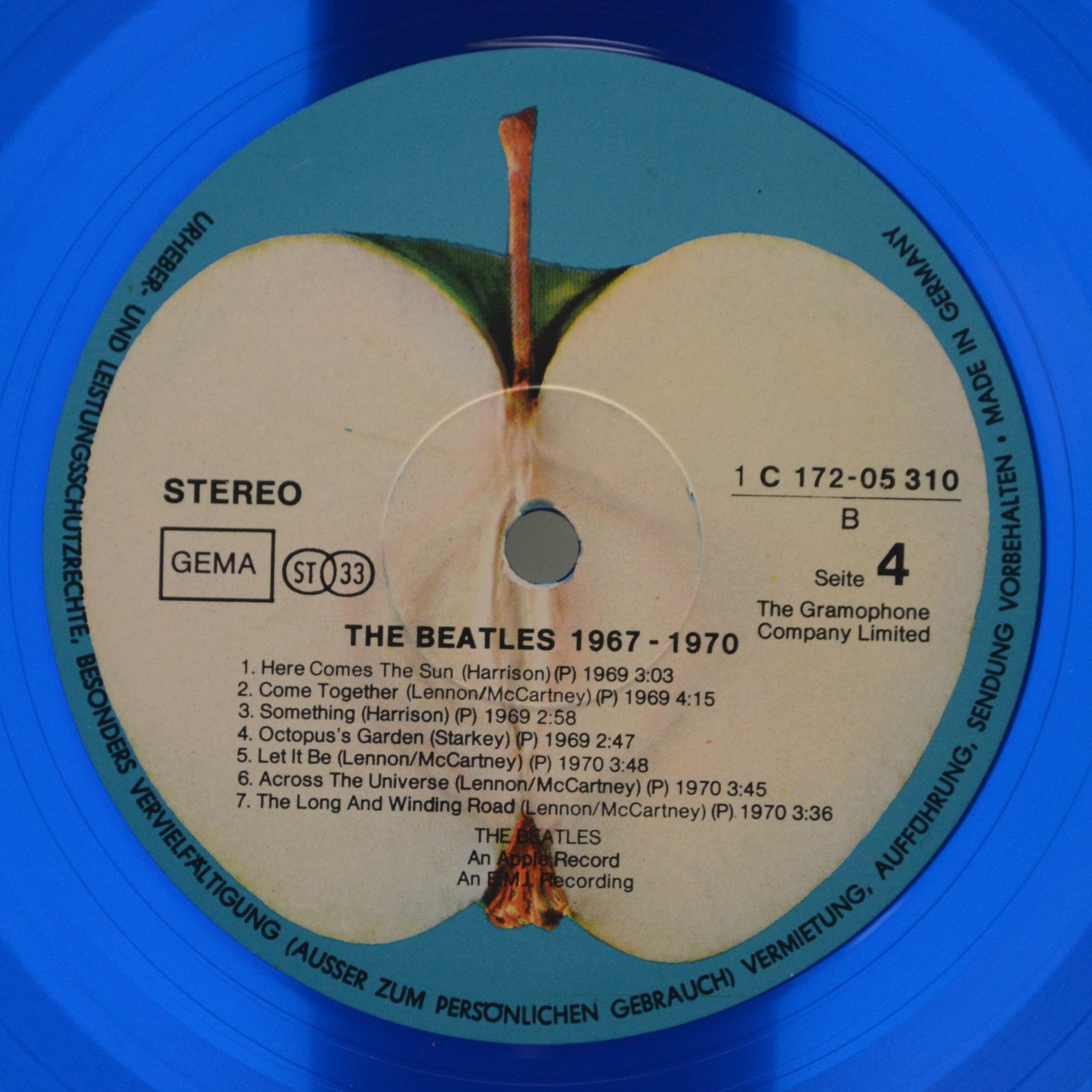 Beatles — 1967-1970 (2LP), 1973