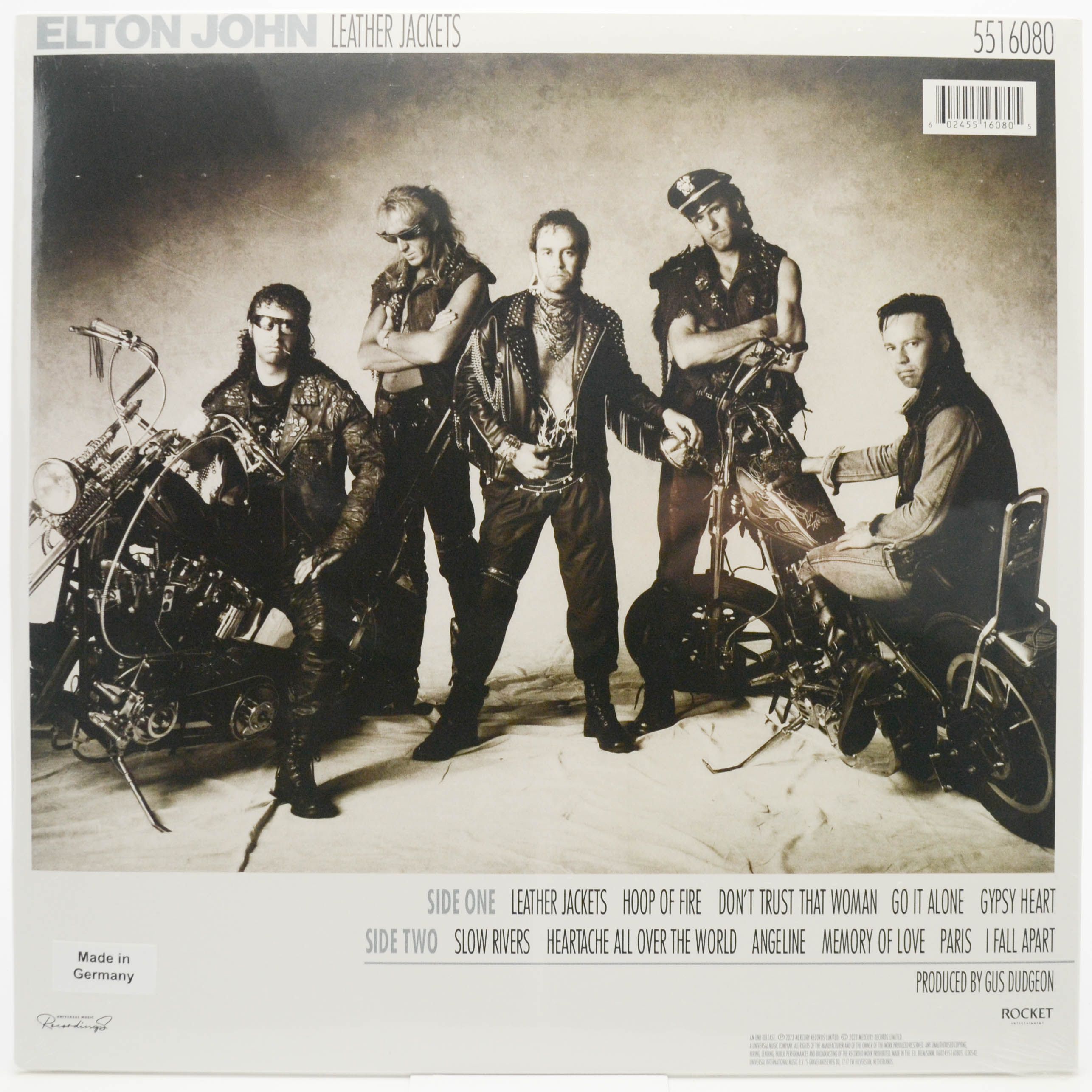 Elton John — Leather Jackets, 1986