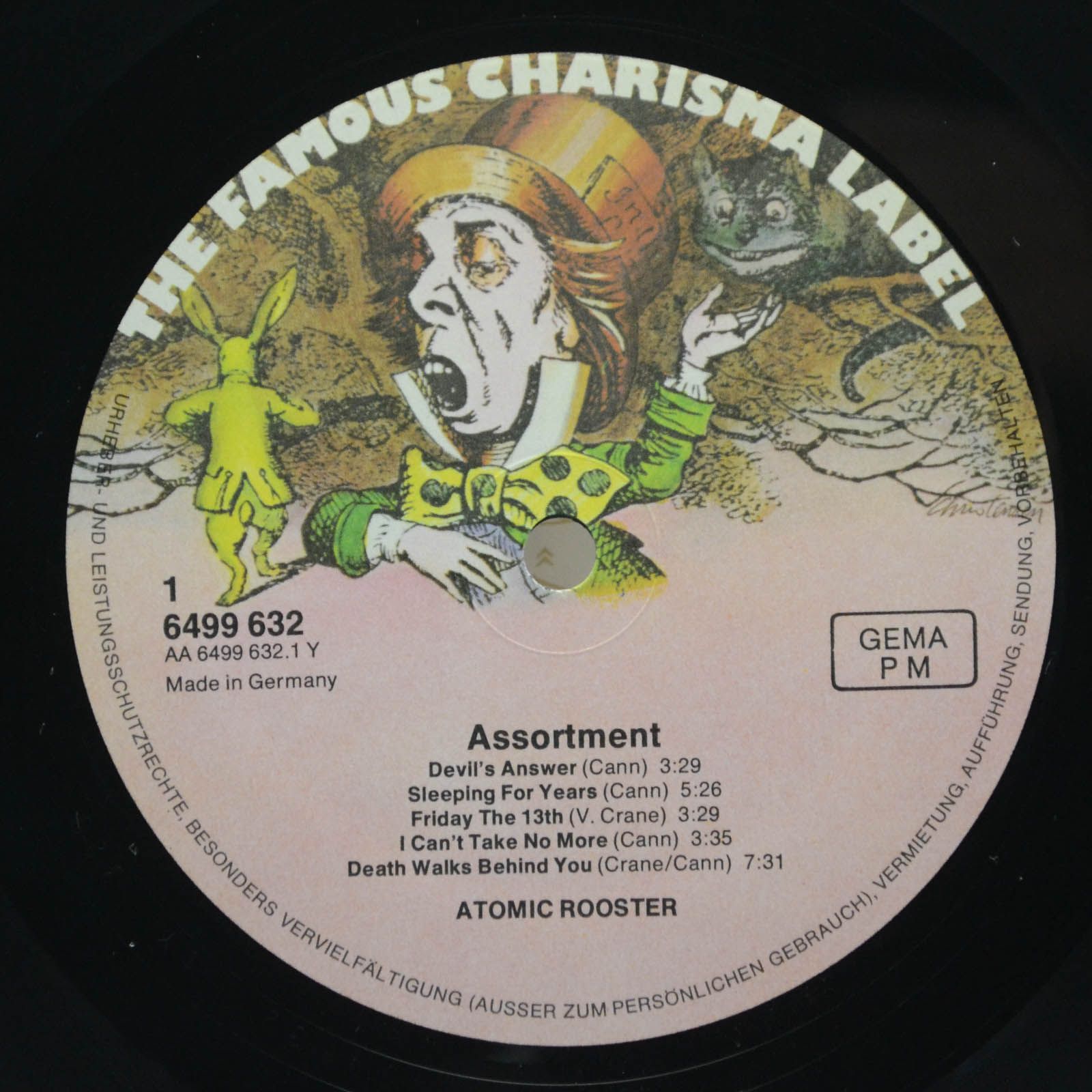 Atomic Rooster — Assortment, 1974