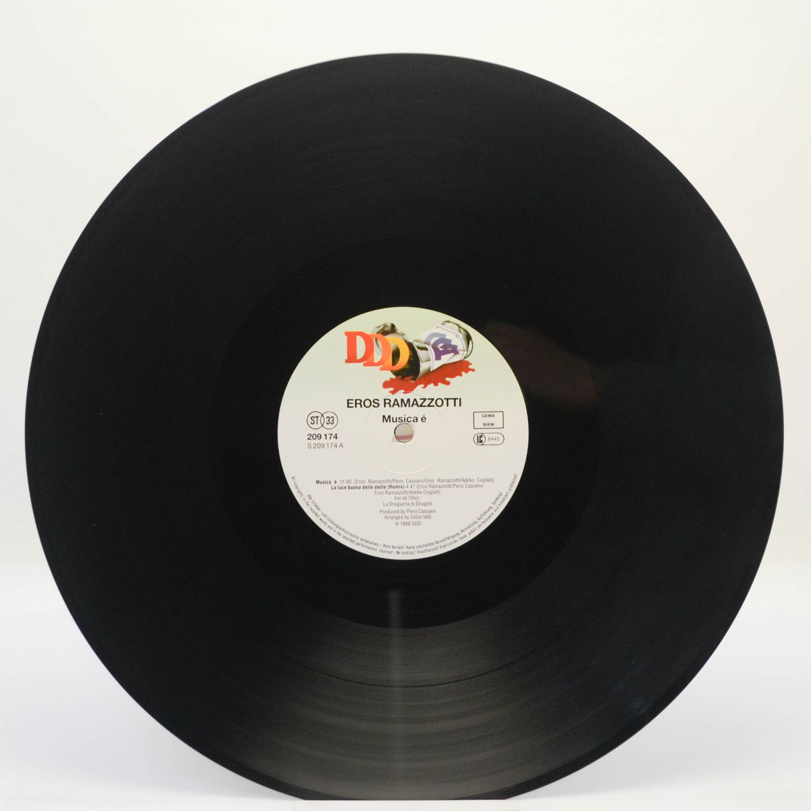 Eros Ramazzotti — Musica È, 1988