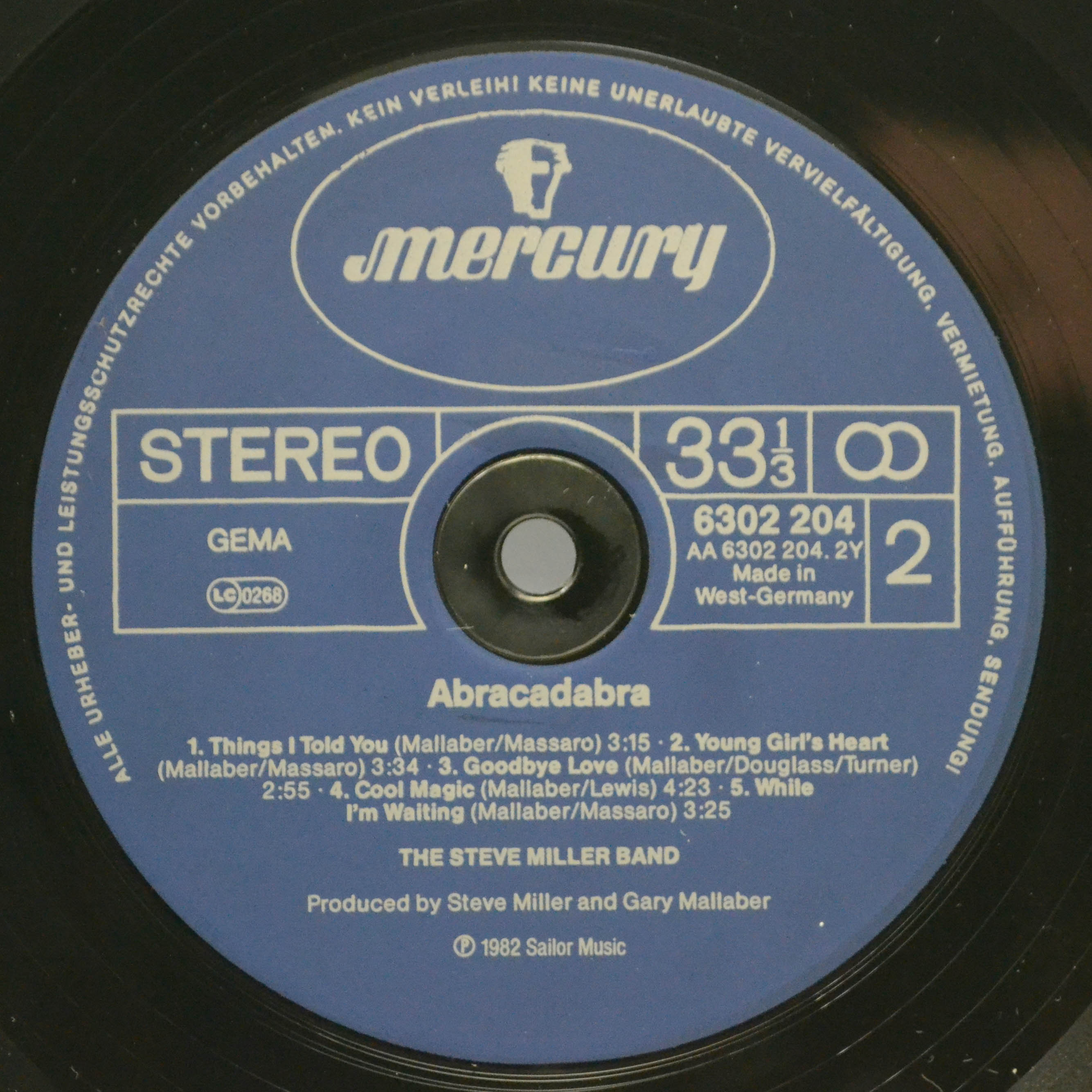 Steve Miller Band — Abracadabra, 1982