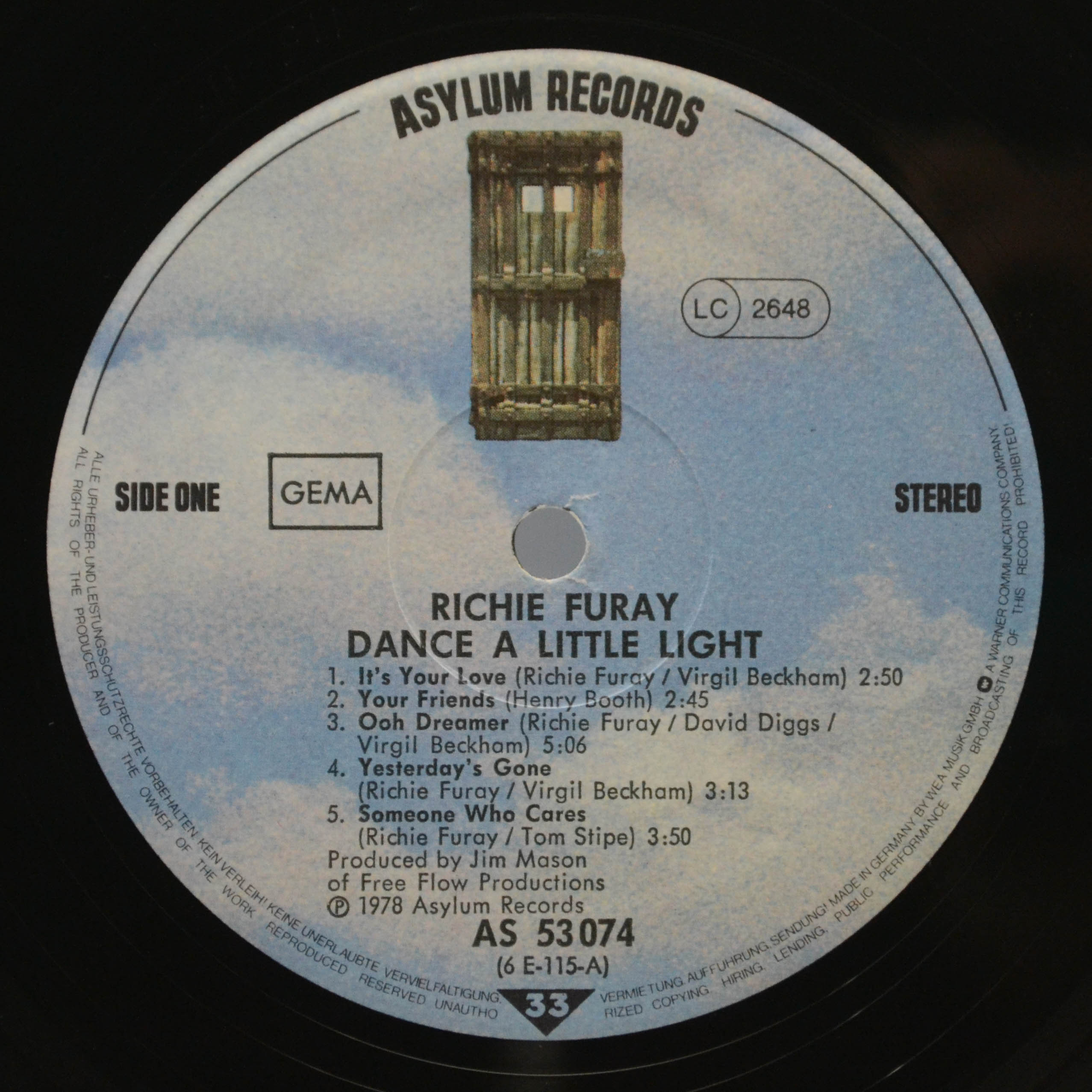 Richie Furay — Dance A Little Light, 1978