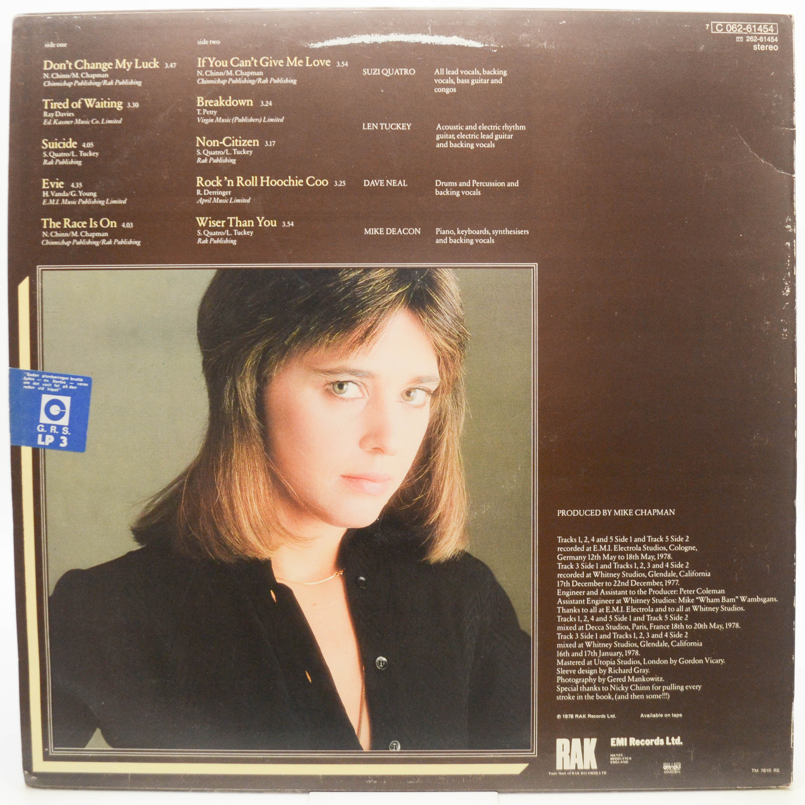 Suzi Quatro — If You Knew Suzi..., 1978