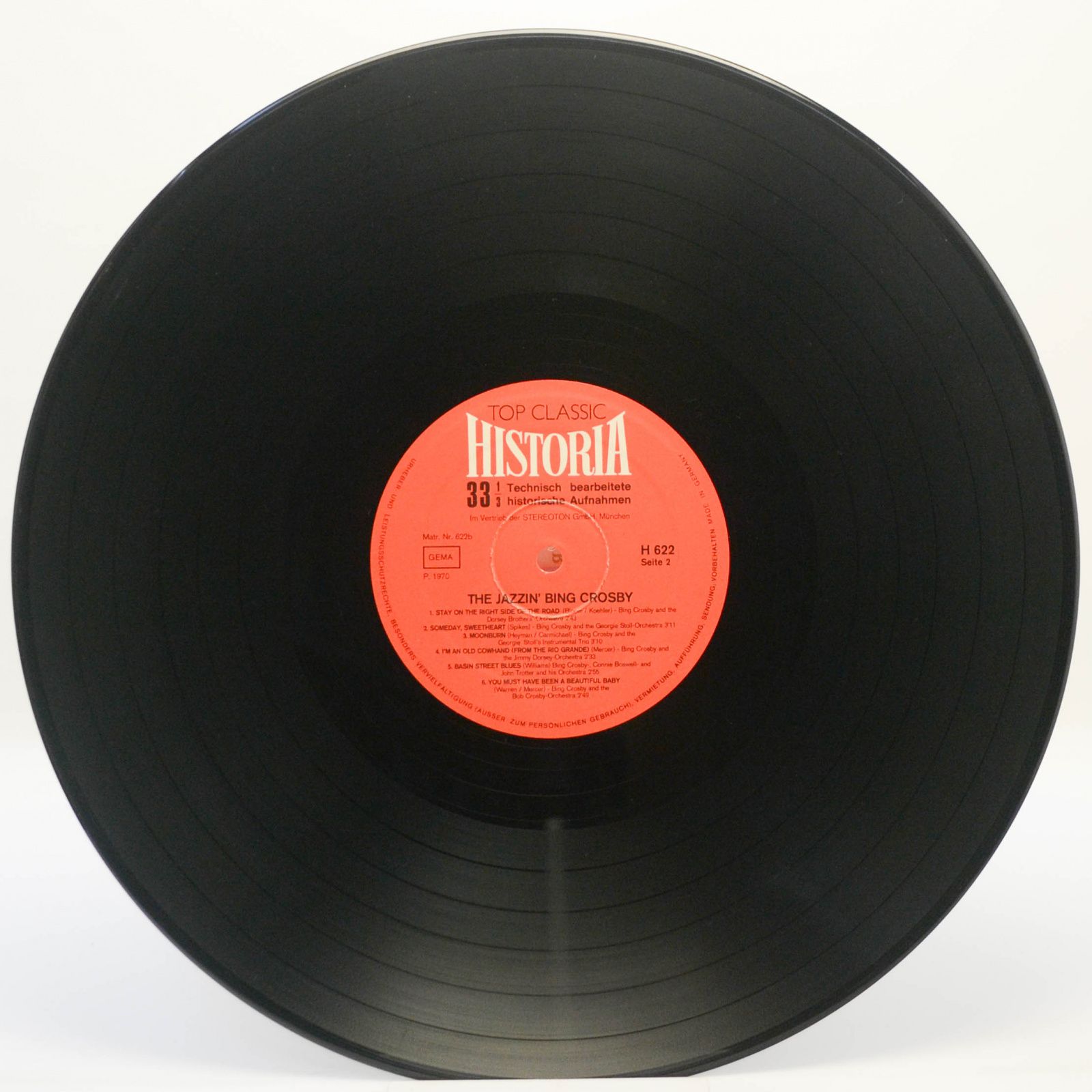 Bing Crosby — The Jazzin' Bing Crosby, 1970