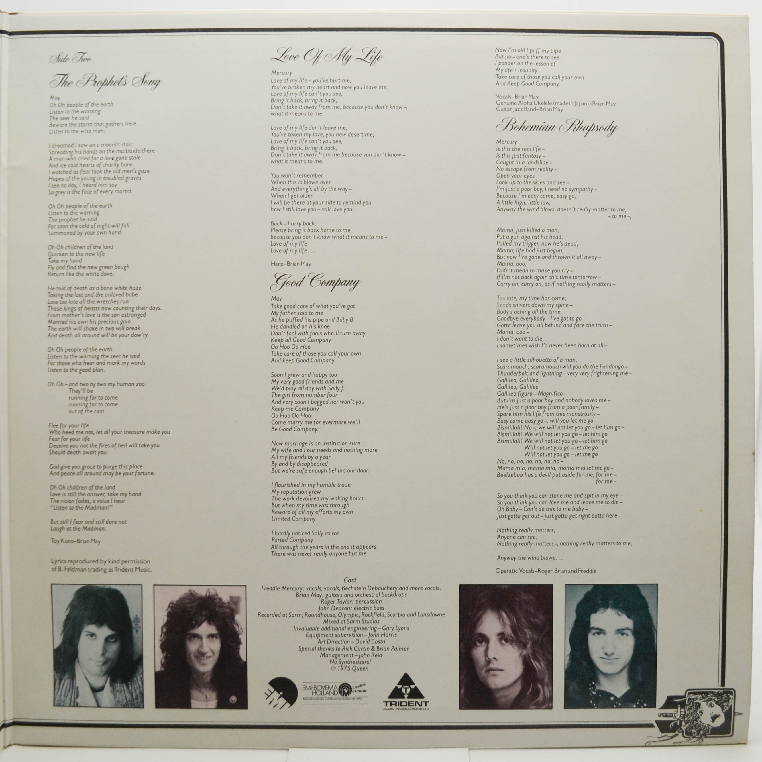 Queen — A Night At The Opera, 1975