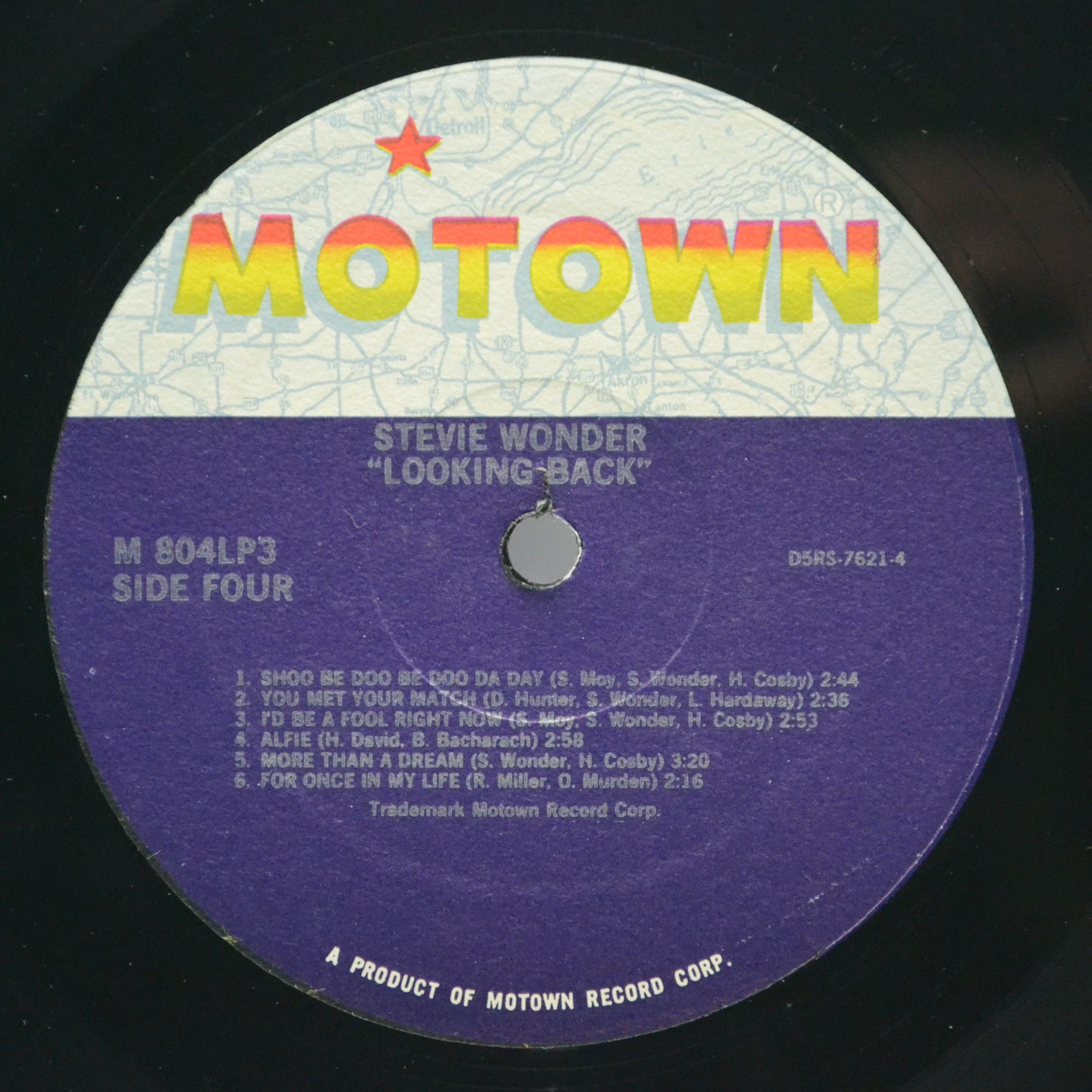 Stevie Wonder — Looking Back (3LP), 1974