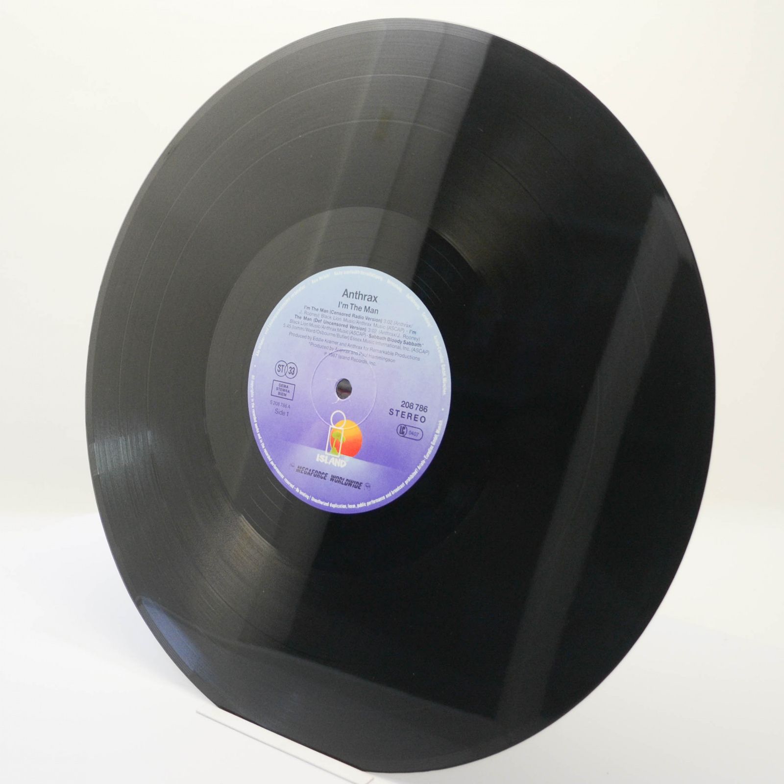 Anthrax — I'm The Man, 1987