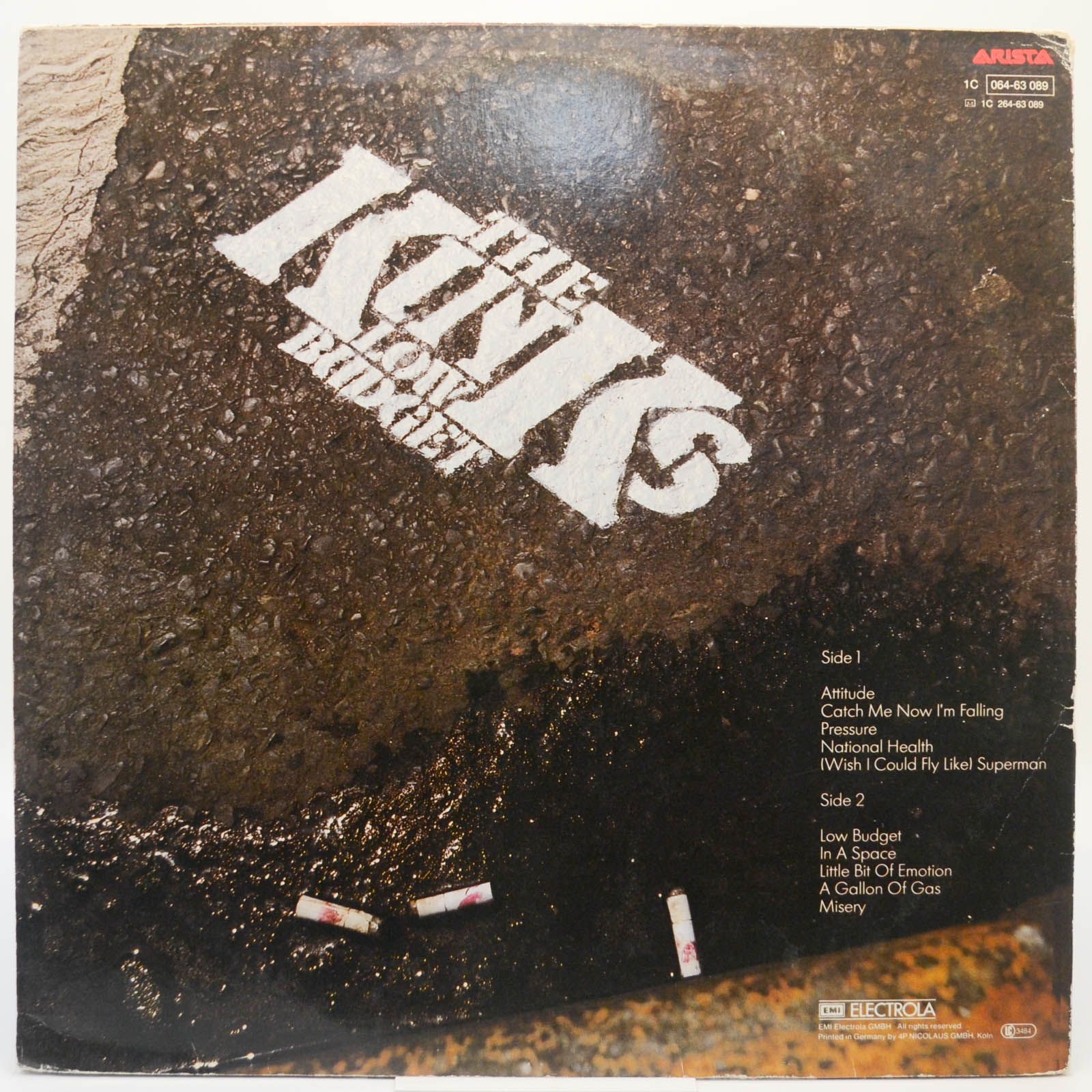 Kinks — Low Budget, 1979