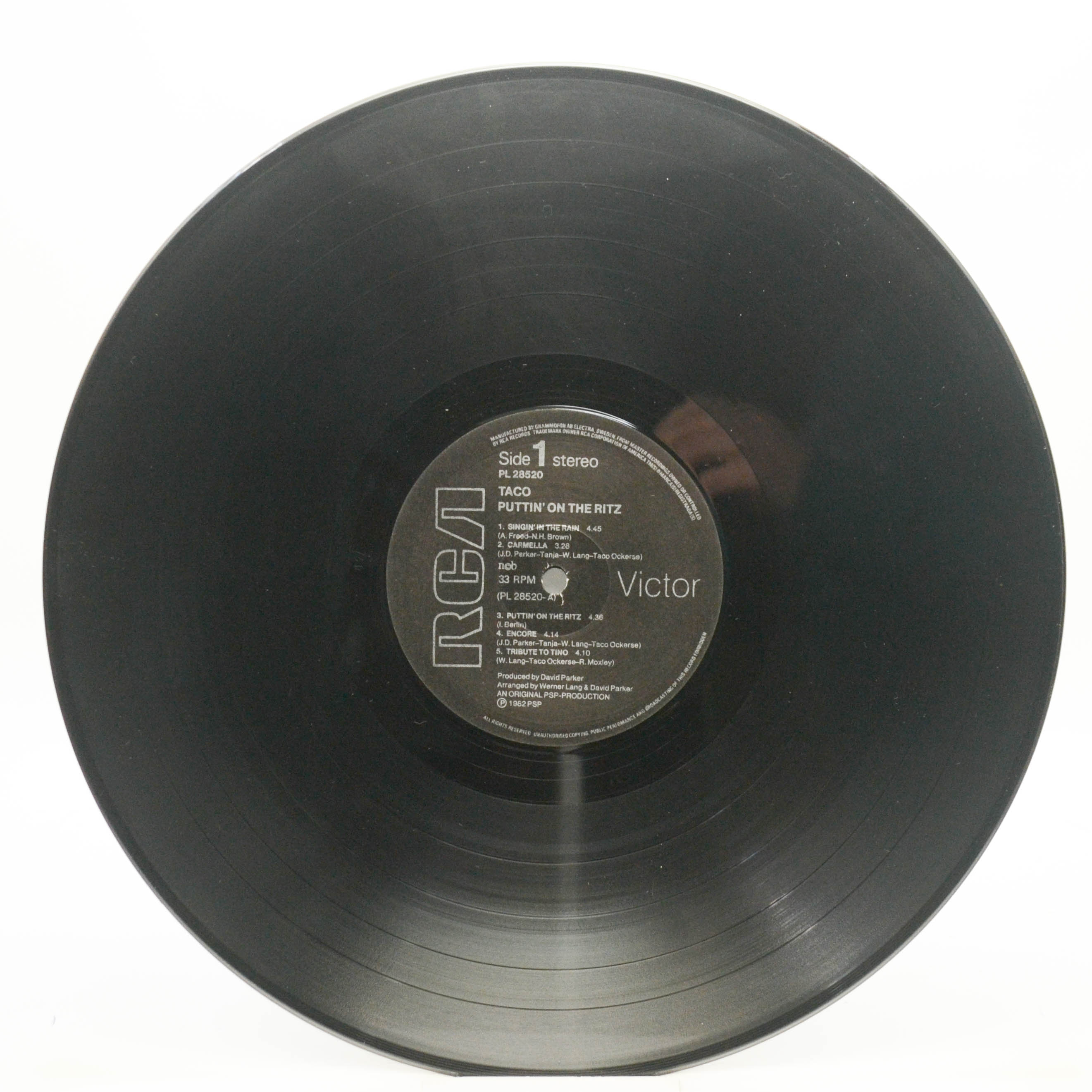 Taco — Puttin' On The Ritz!, 1982