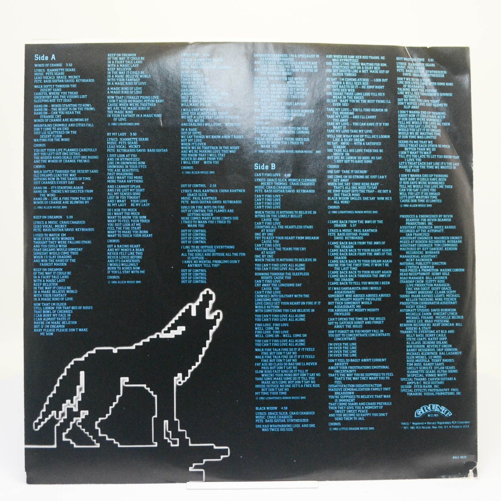 Jefferson Starship — Winds Of Change, 1982