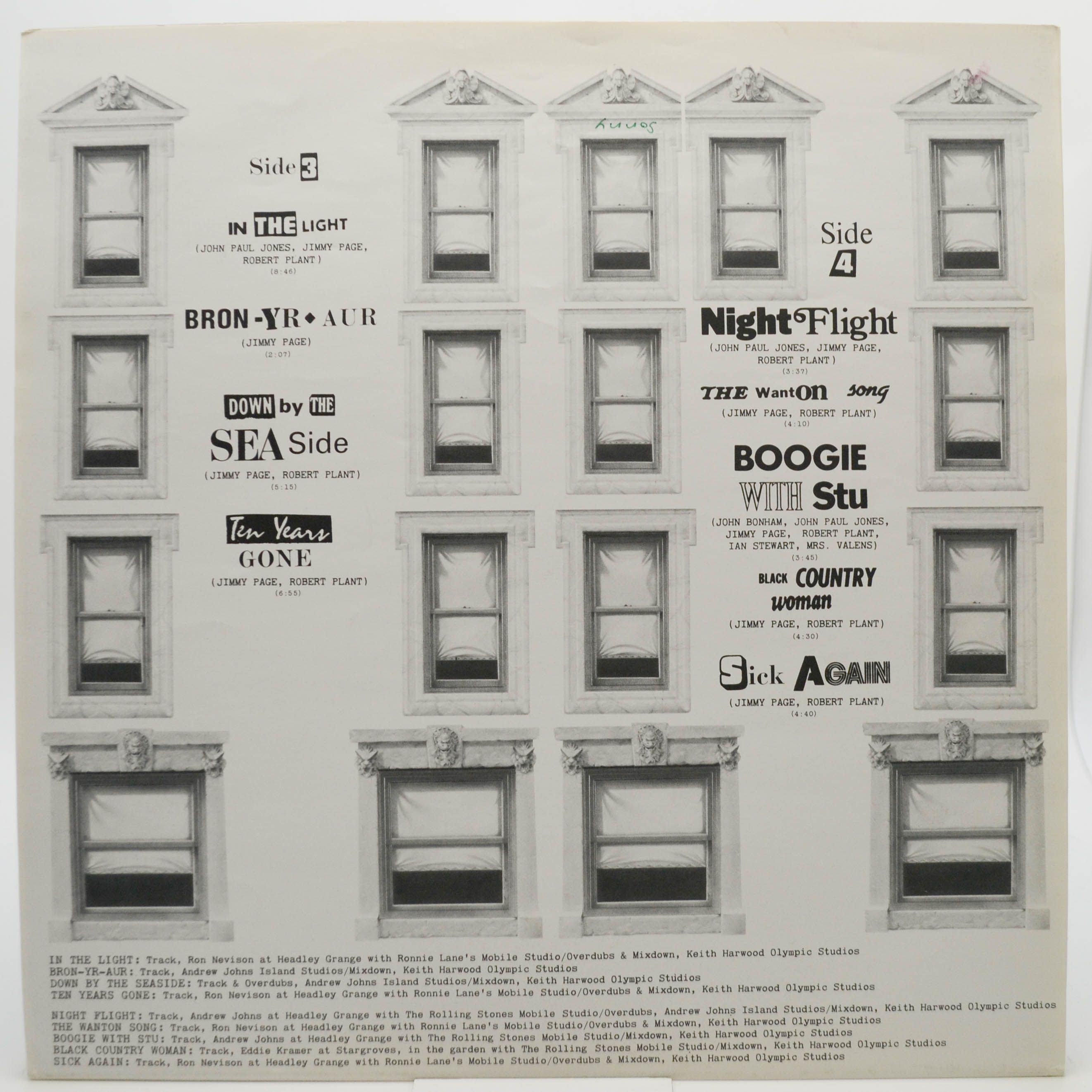 Led Zeppelin — Physical Graffiti (2LP), 1975