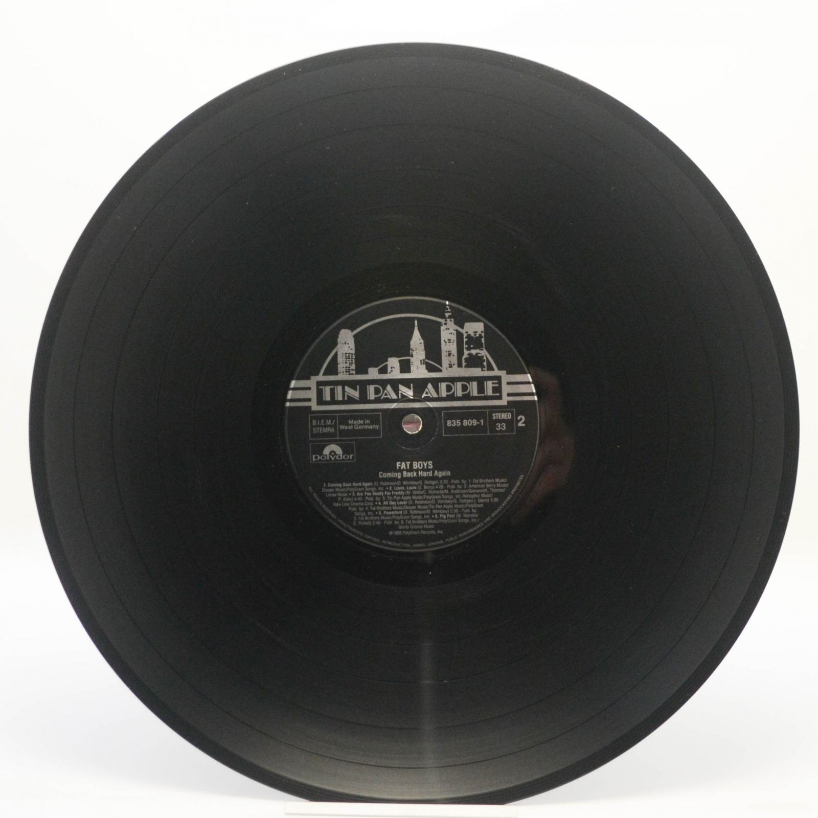 Fat Boys — Coming Back Hard Again, 1988