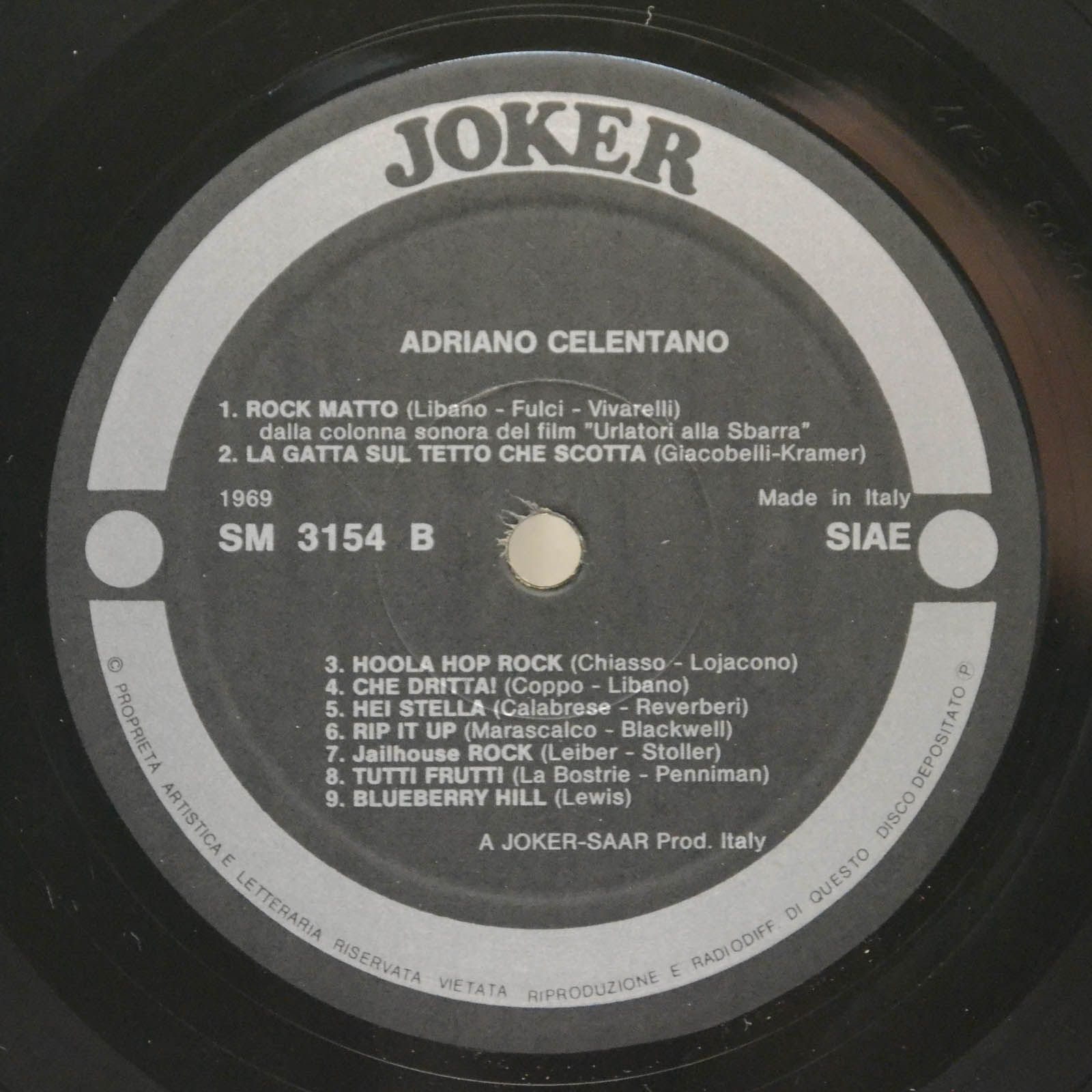 Adriano Celentano — 18 Successi (Italy), 1976