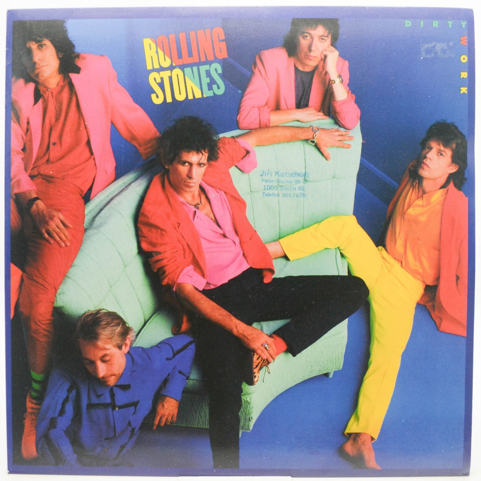 Rolling Stones — Dirty Work, 1986