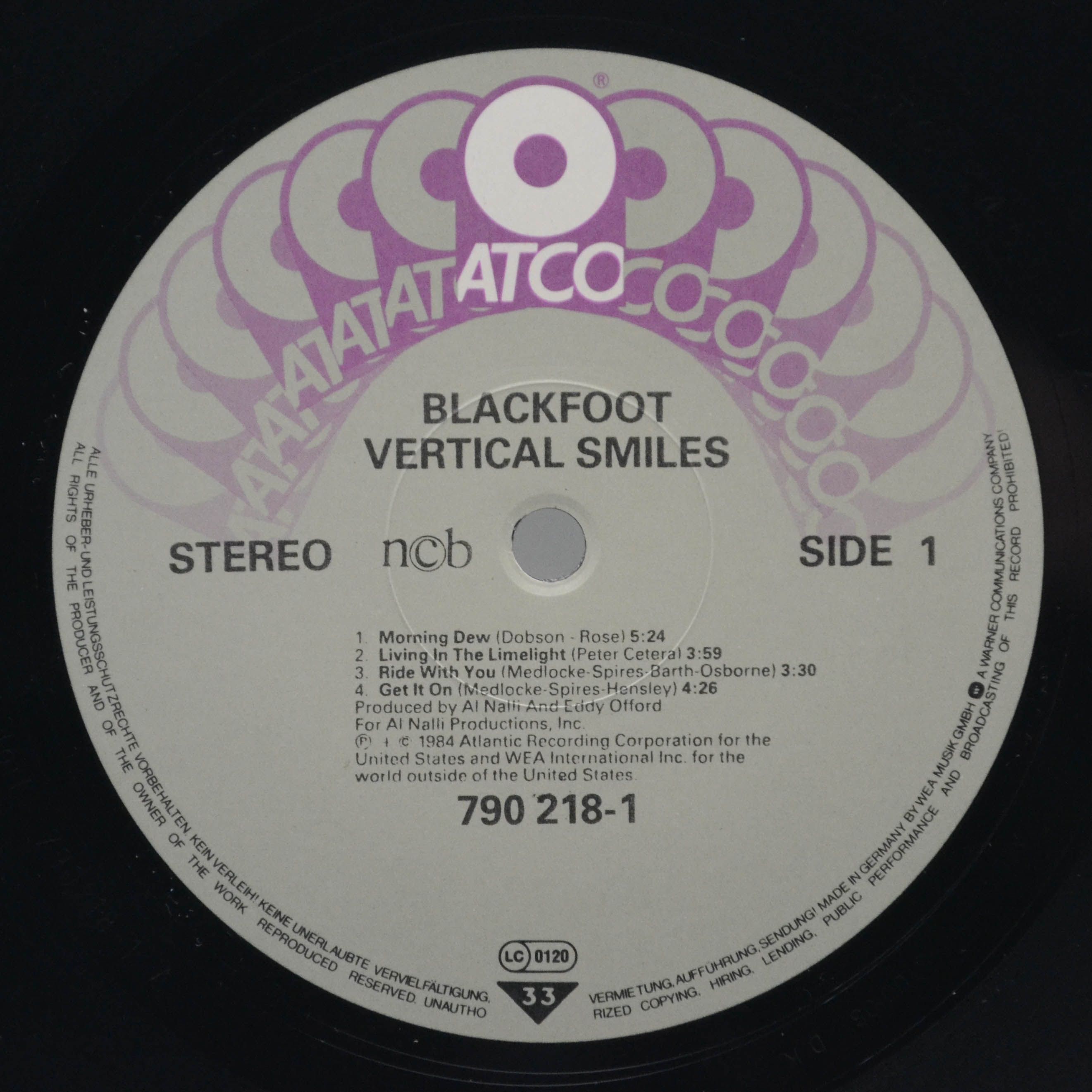 Blackfoot — Vertical Smiles, 1975