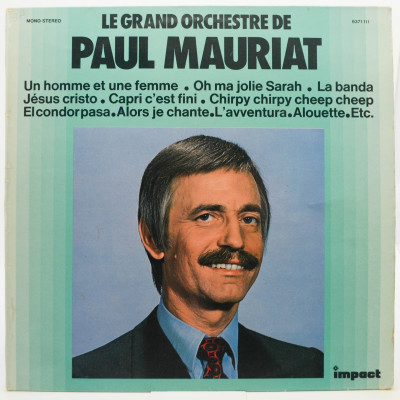 Виниловая пластинка Paul Mauriat (France), 1972