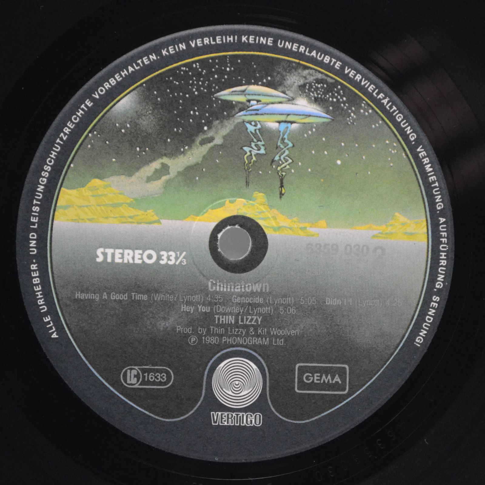 Thin Lizzy — Chinatown, 1980