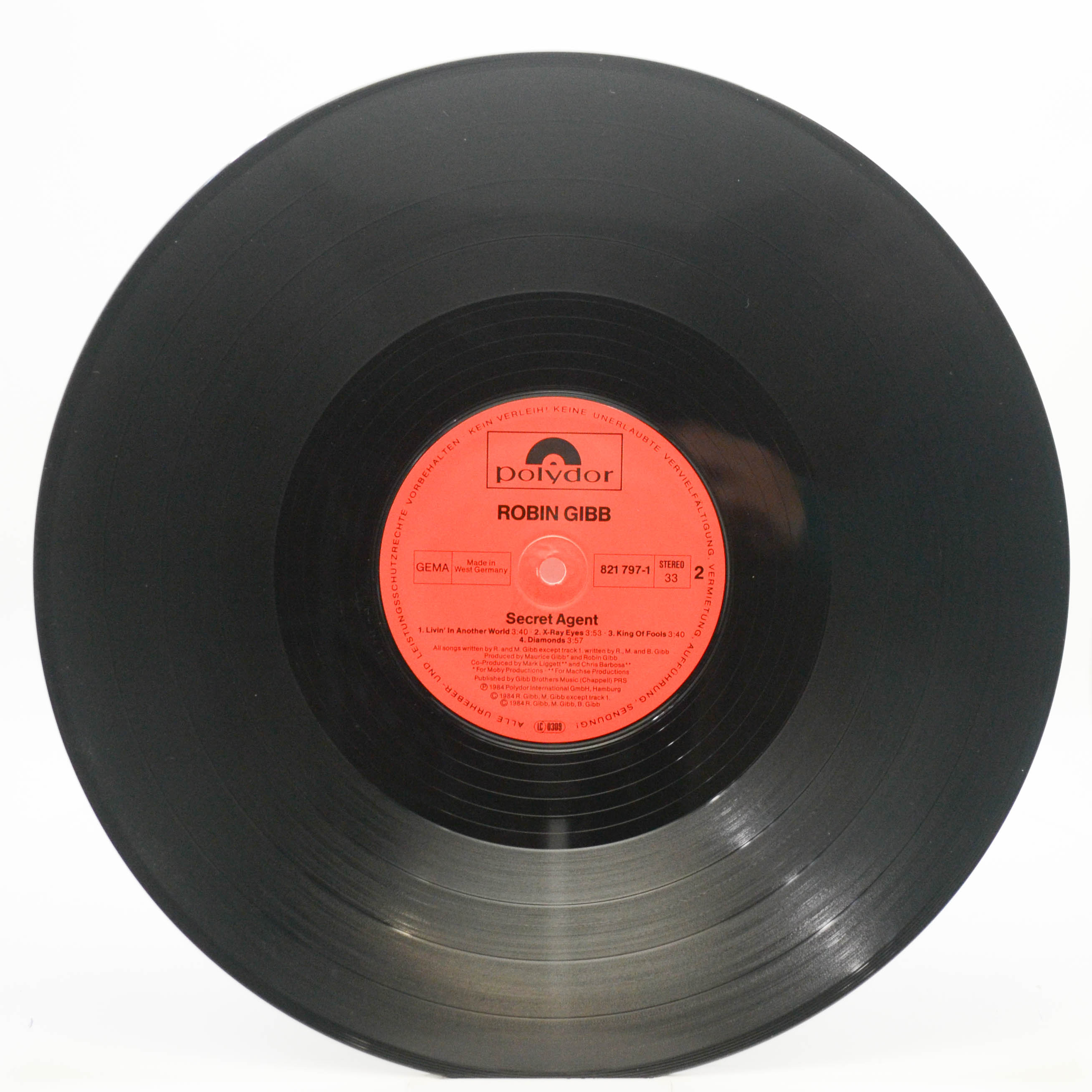 Robin Gibb — Secret Agent, 1984