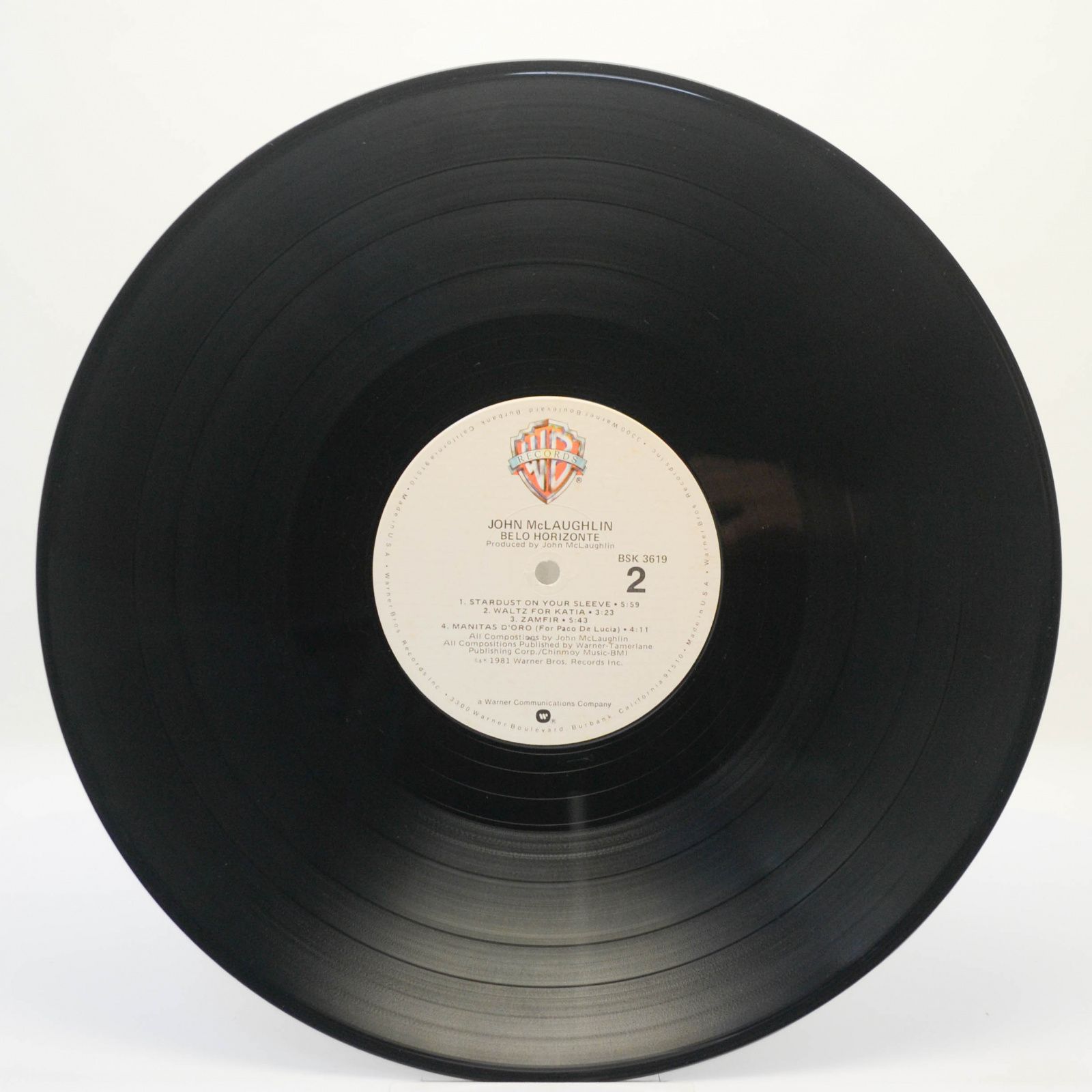 John McLaughlin — Belo Horizonte (USA), 1981