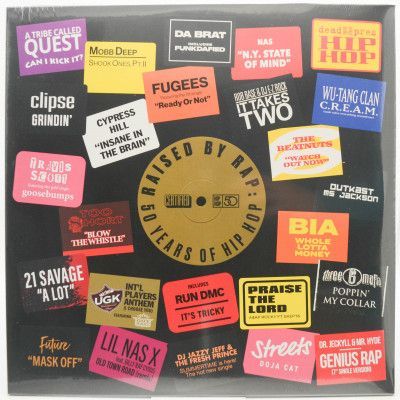 Raised By Rap: 50 Years Of Hip Hop (2LP), 2023