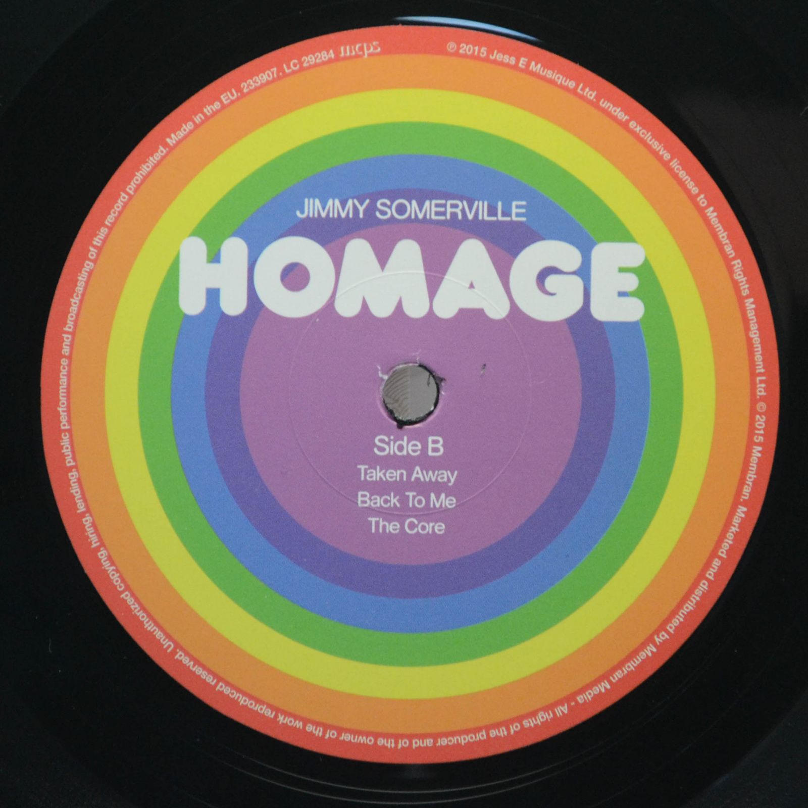Jimmy Somerville — Homage (2LP), 2015