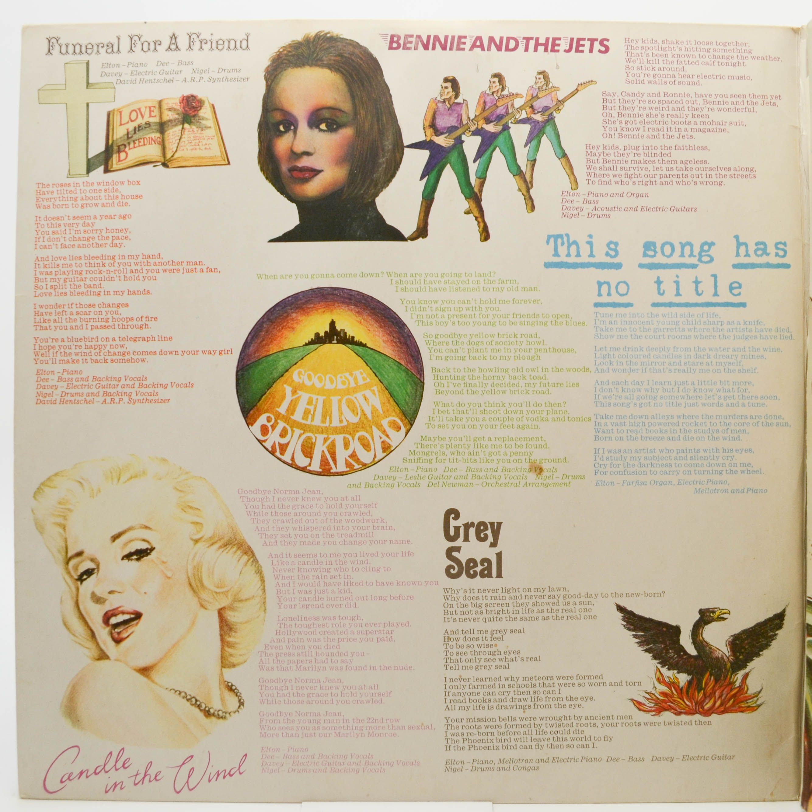 Elton John — Goodbye Yellow Brick Road (2LP), 1973