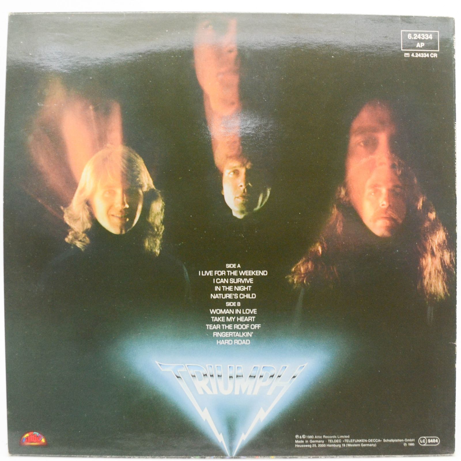 Triumph — Progressions Of Power, 1980