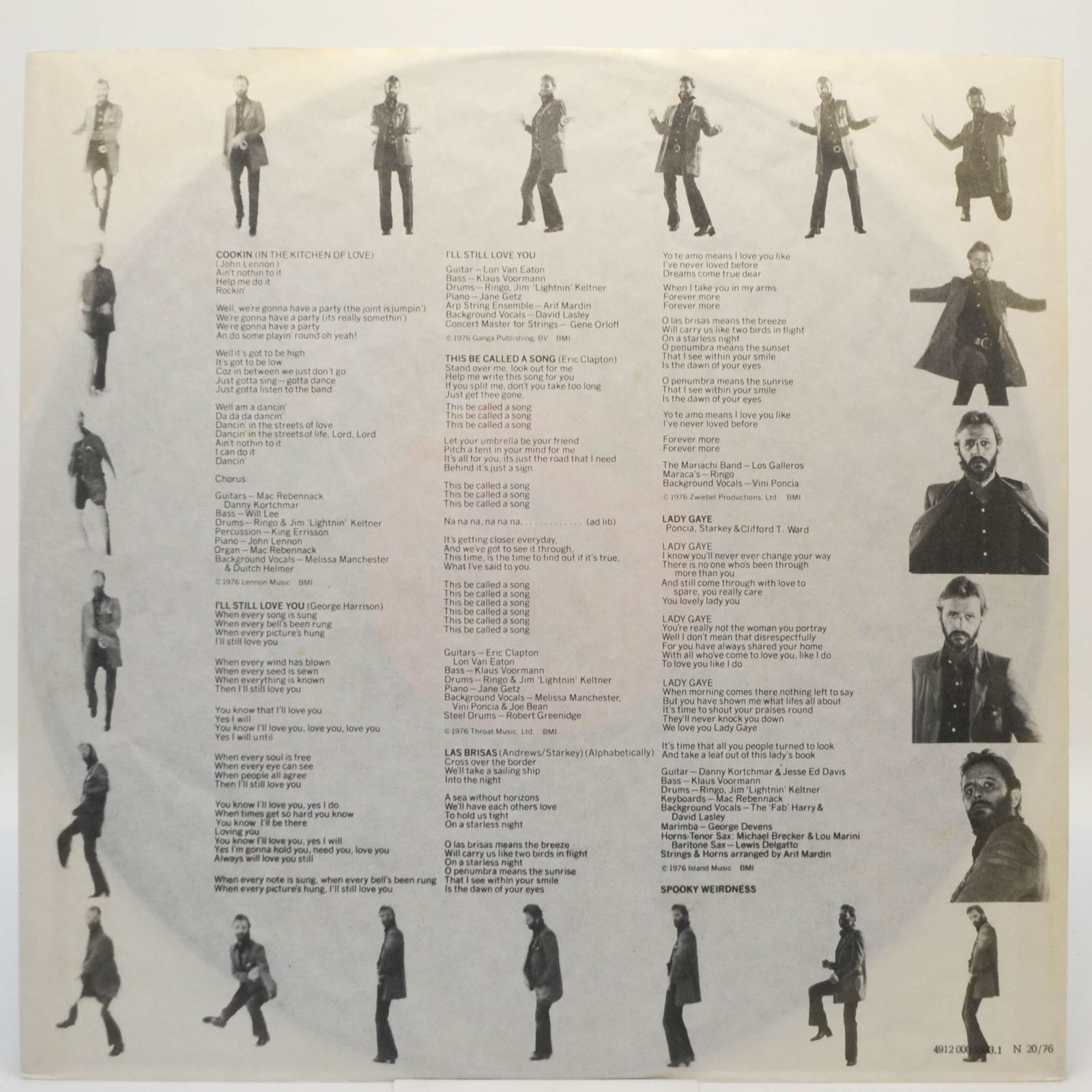 Ringo Starr — Ringo's Rotogravure, 1976