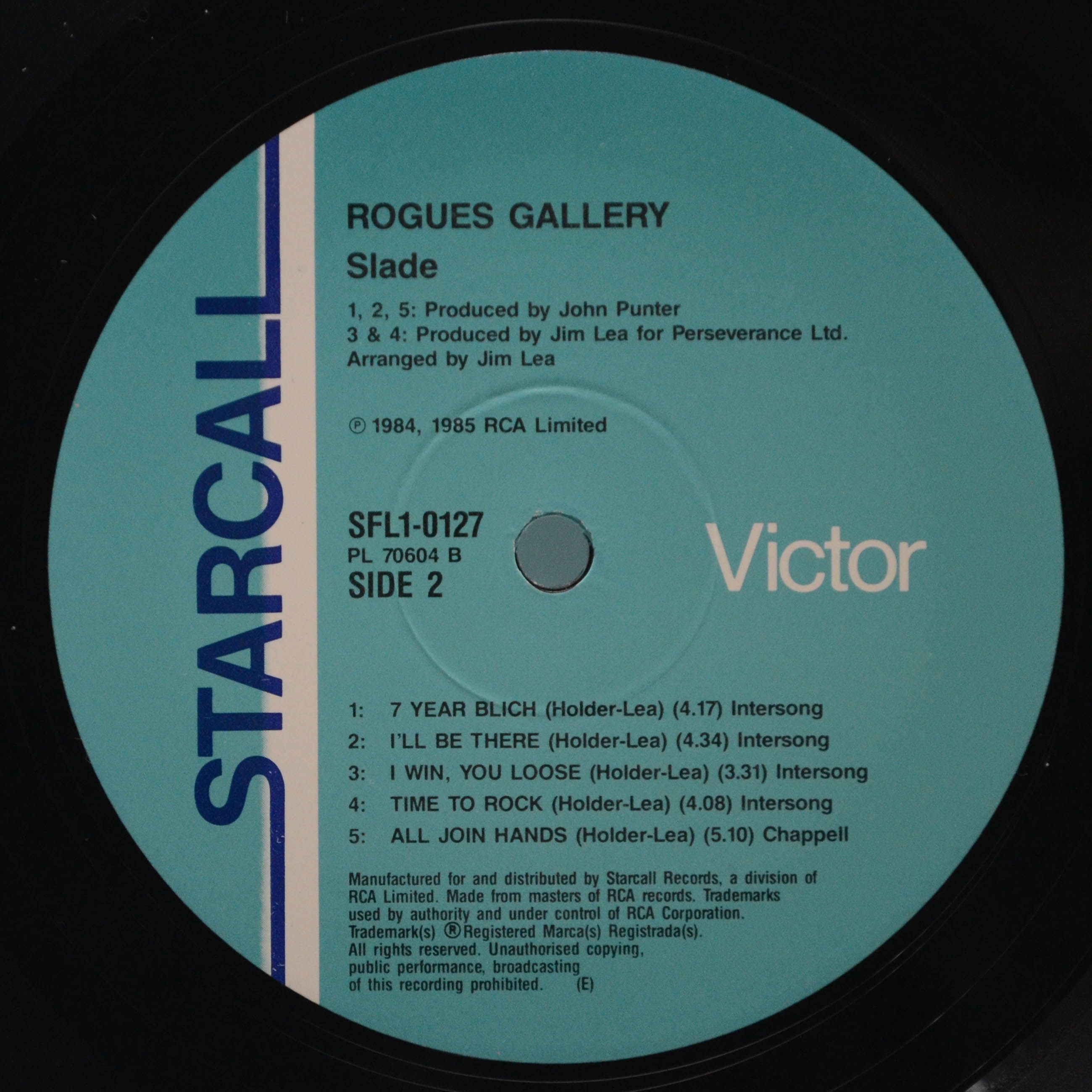 Slade — Rogues Gallery, 1985