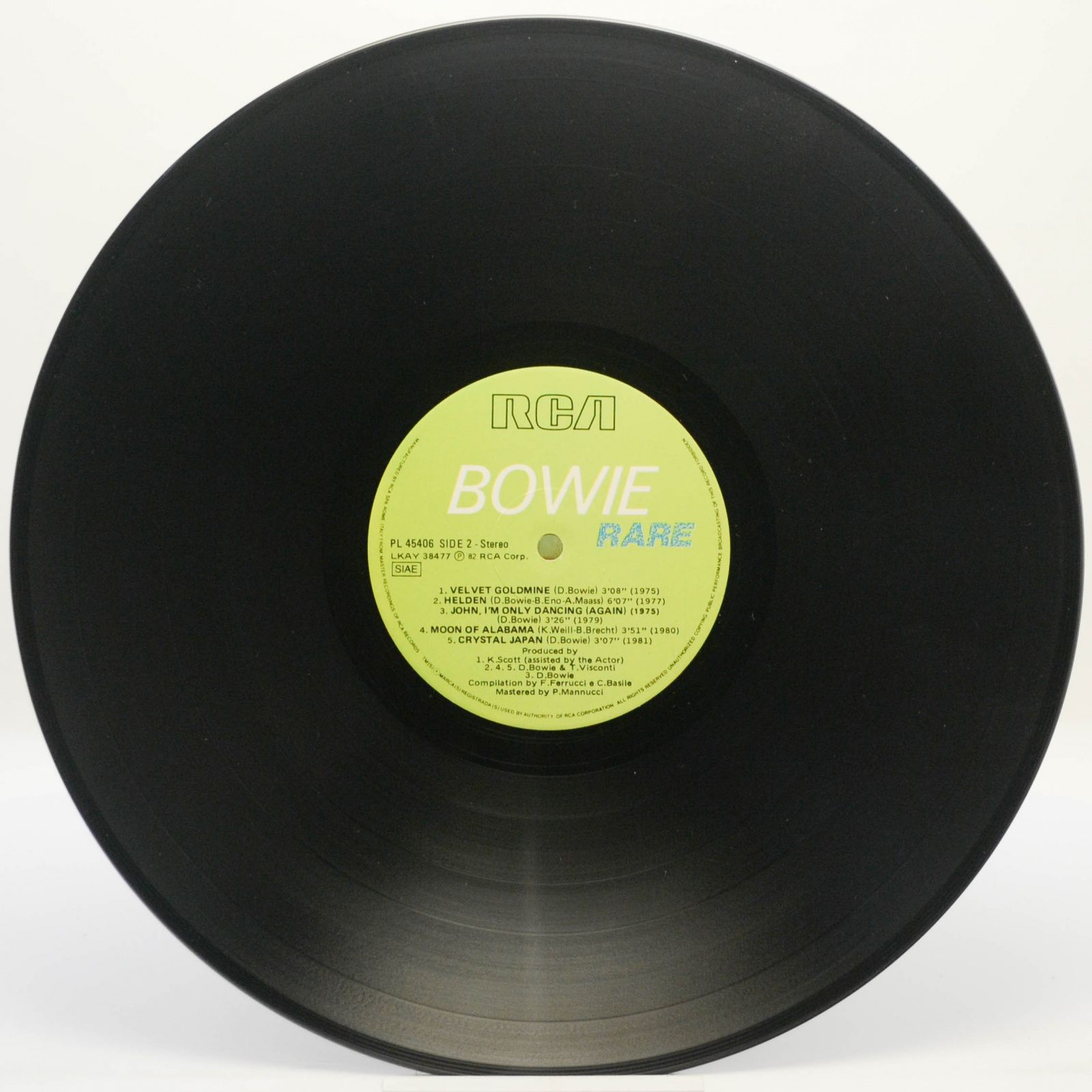 Bowie — Rare, 1982