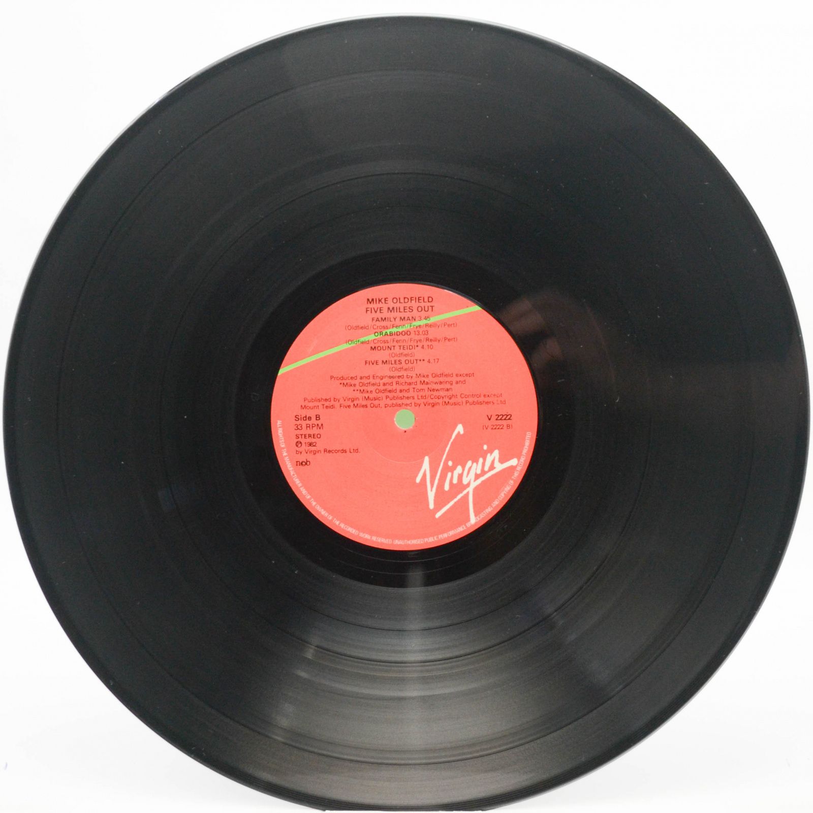 Mike Oldfield — Five Miles Out, 1982