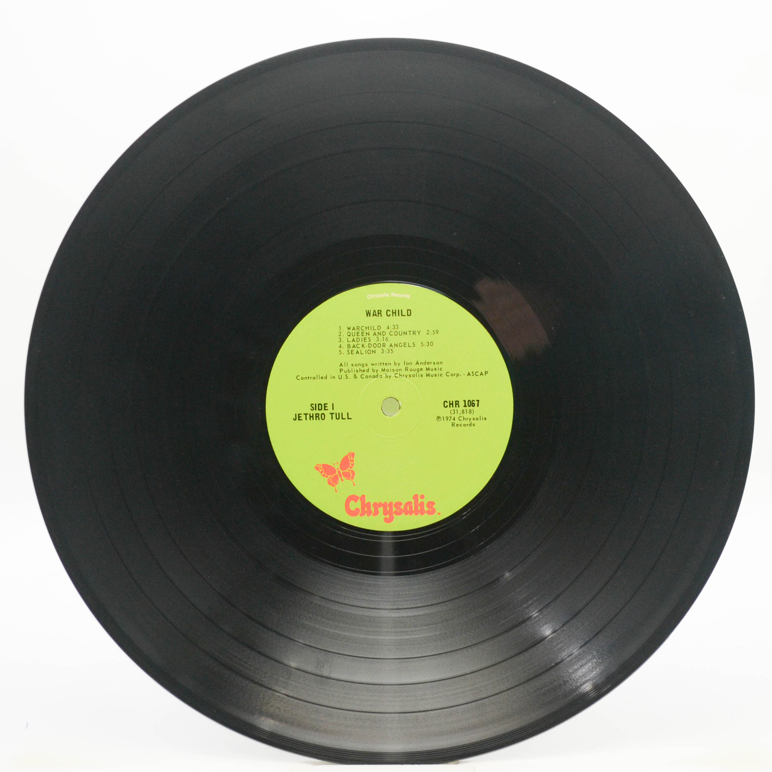 Jethro Tull — War Child (USA), 1974