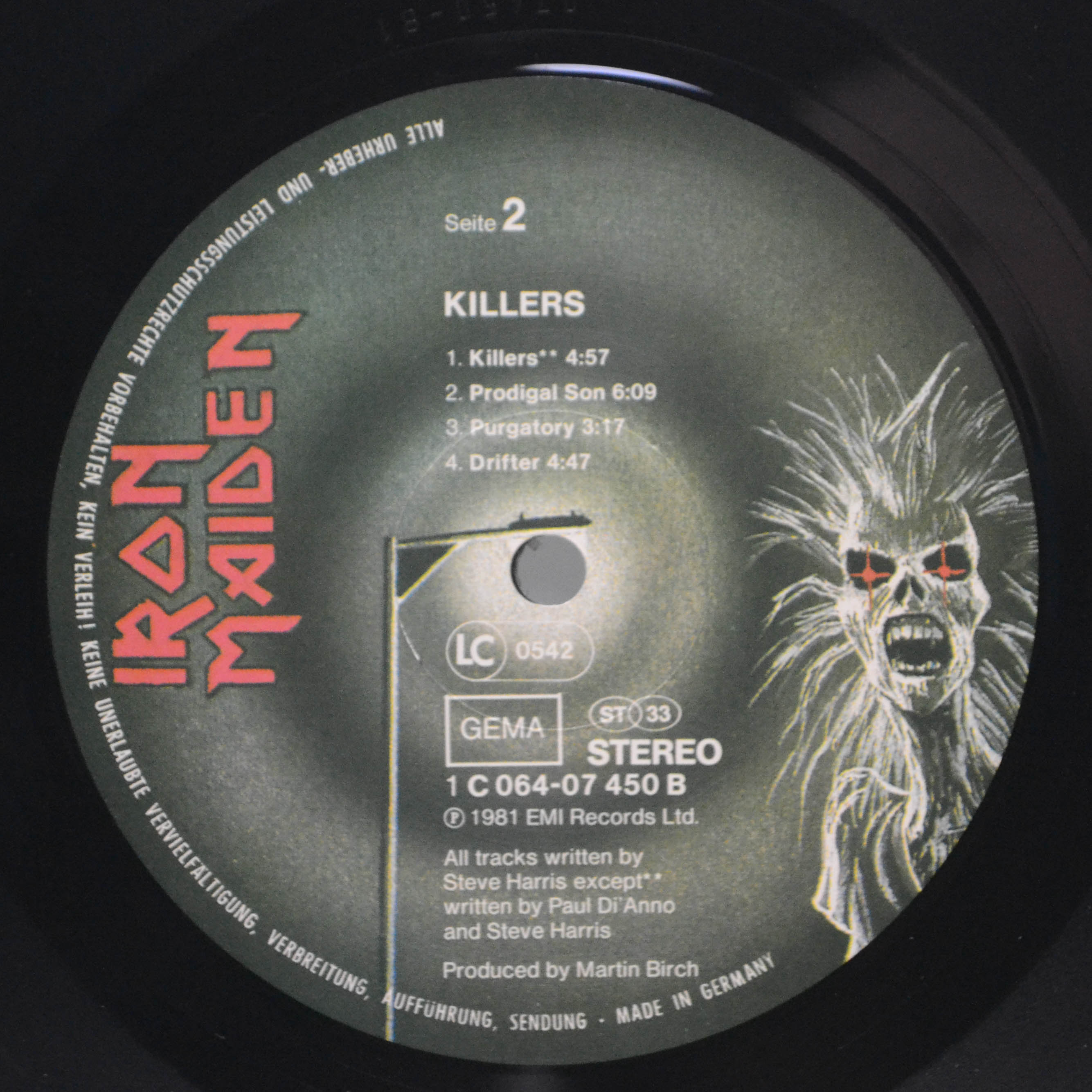 Iron Maiden — Killers, 1981