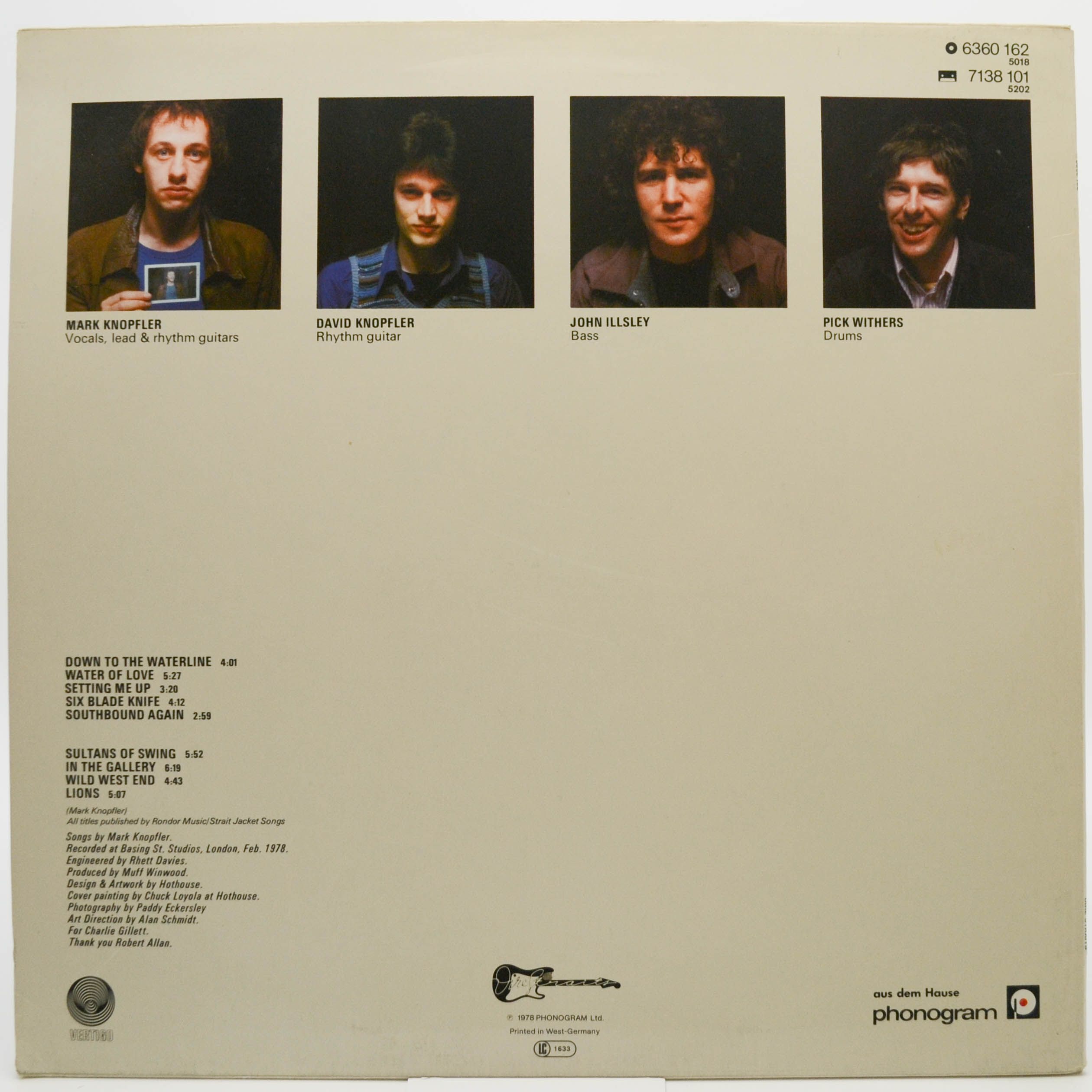 Dire Straits — Dire Straits, 1978