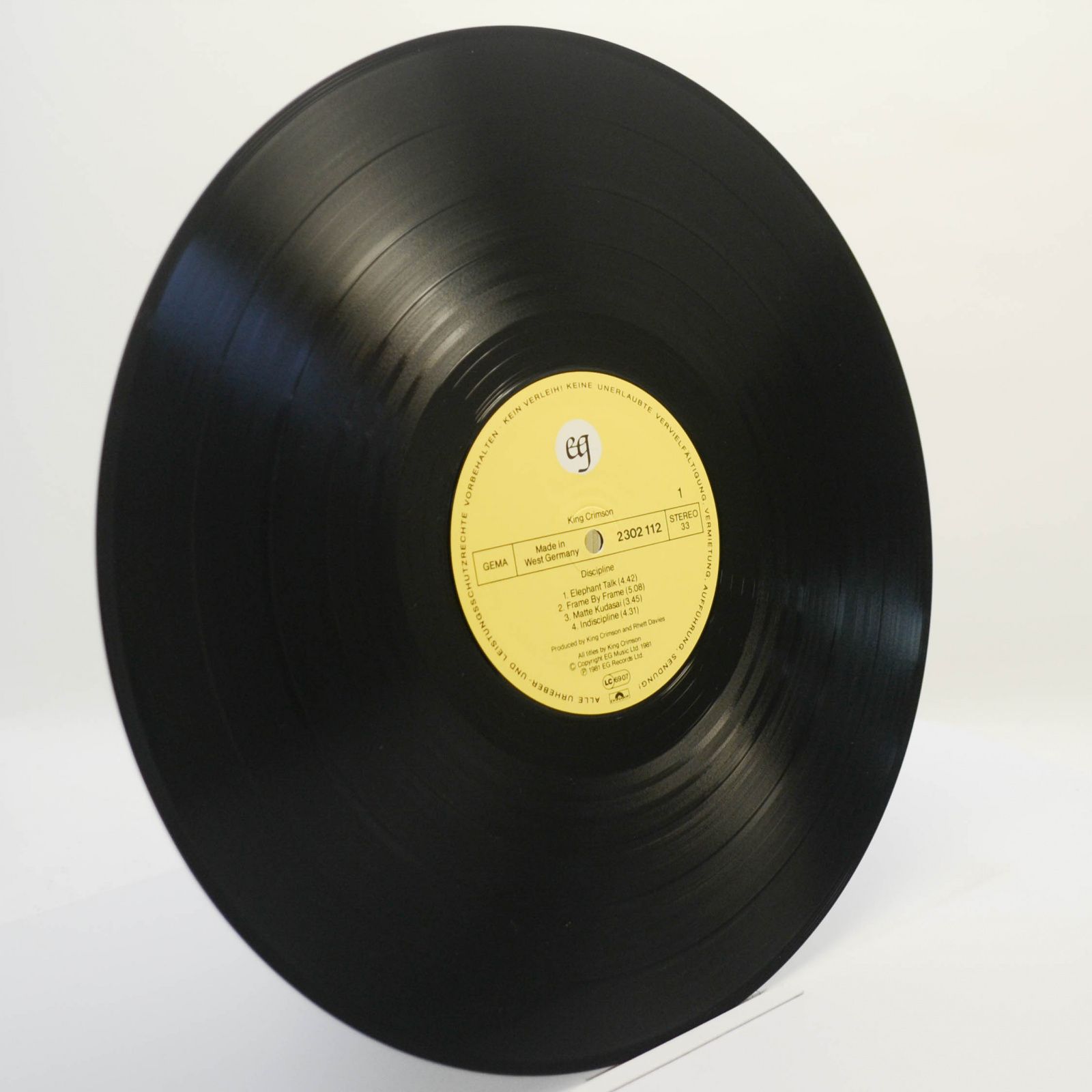 King Crimson — Discipline, 1981