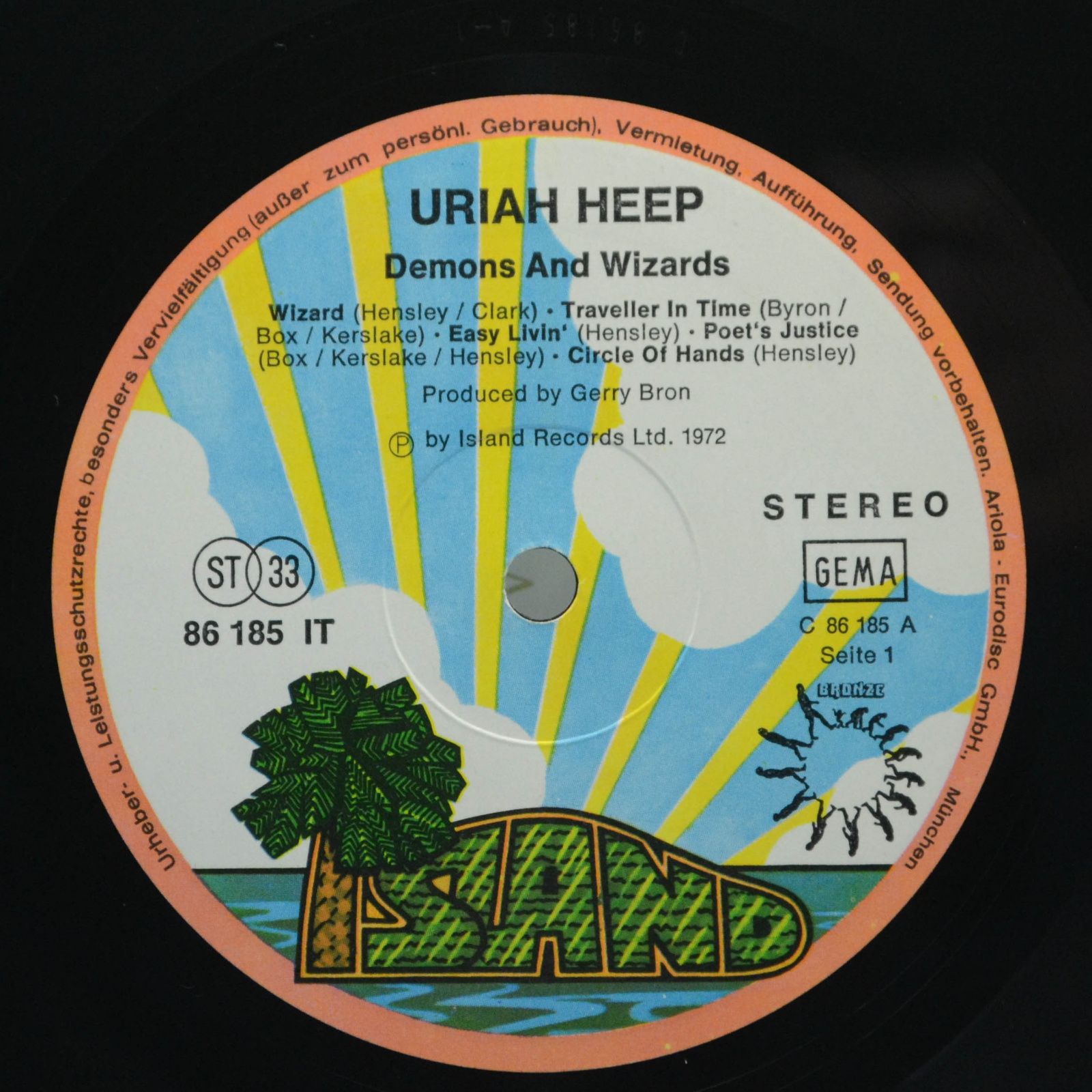 Uriah Heep — Demons And Wizards, 1972