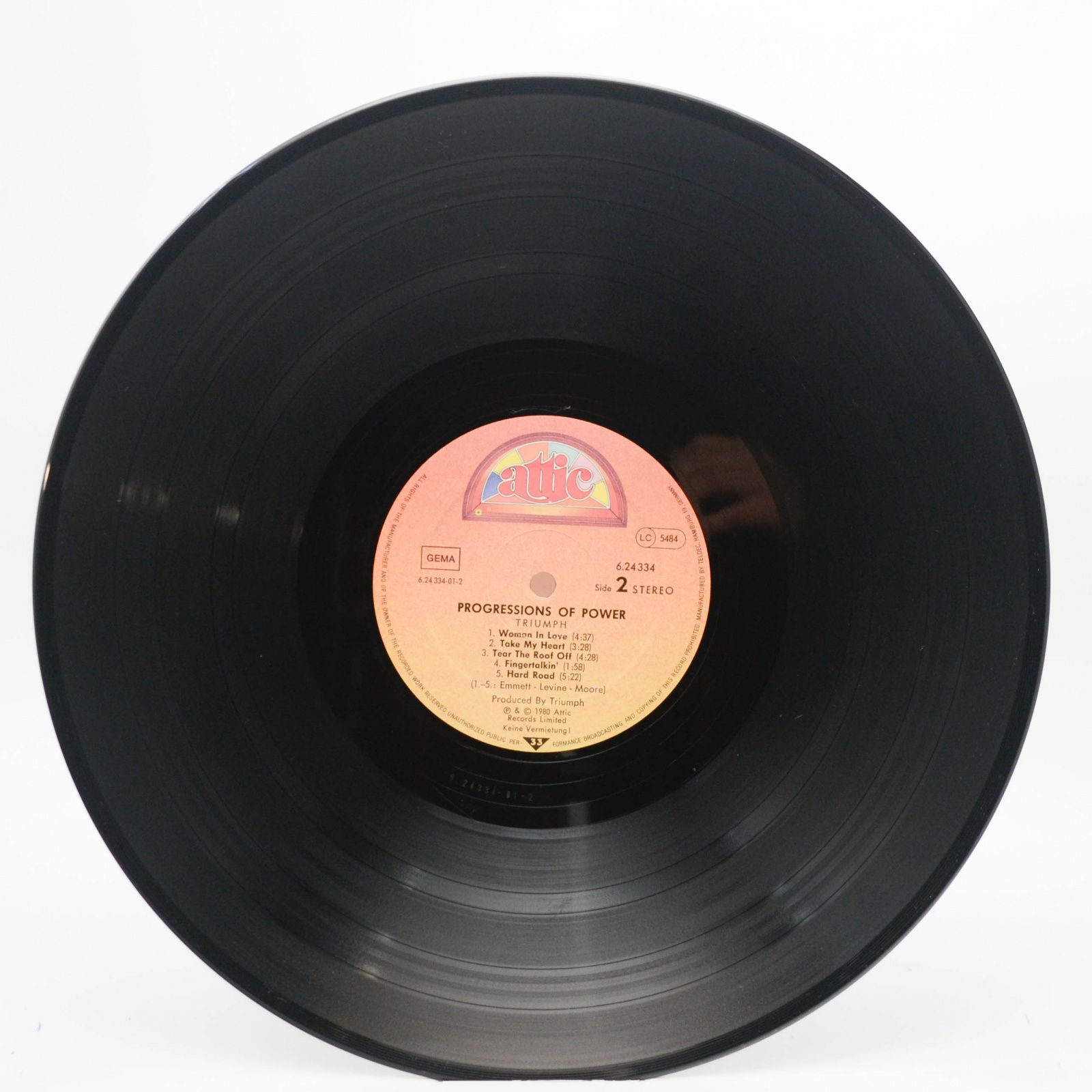 Triumph — Progressions Of Power, 1980