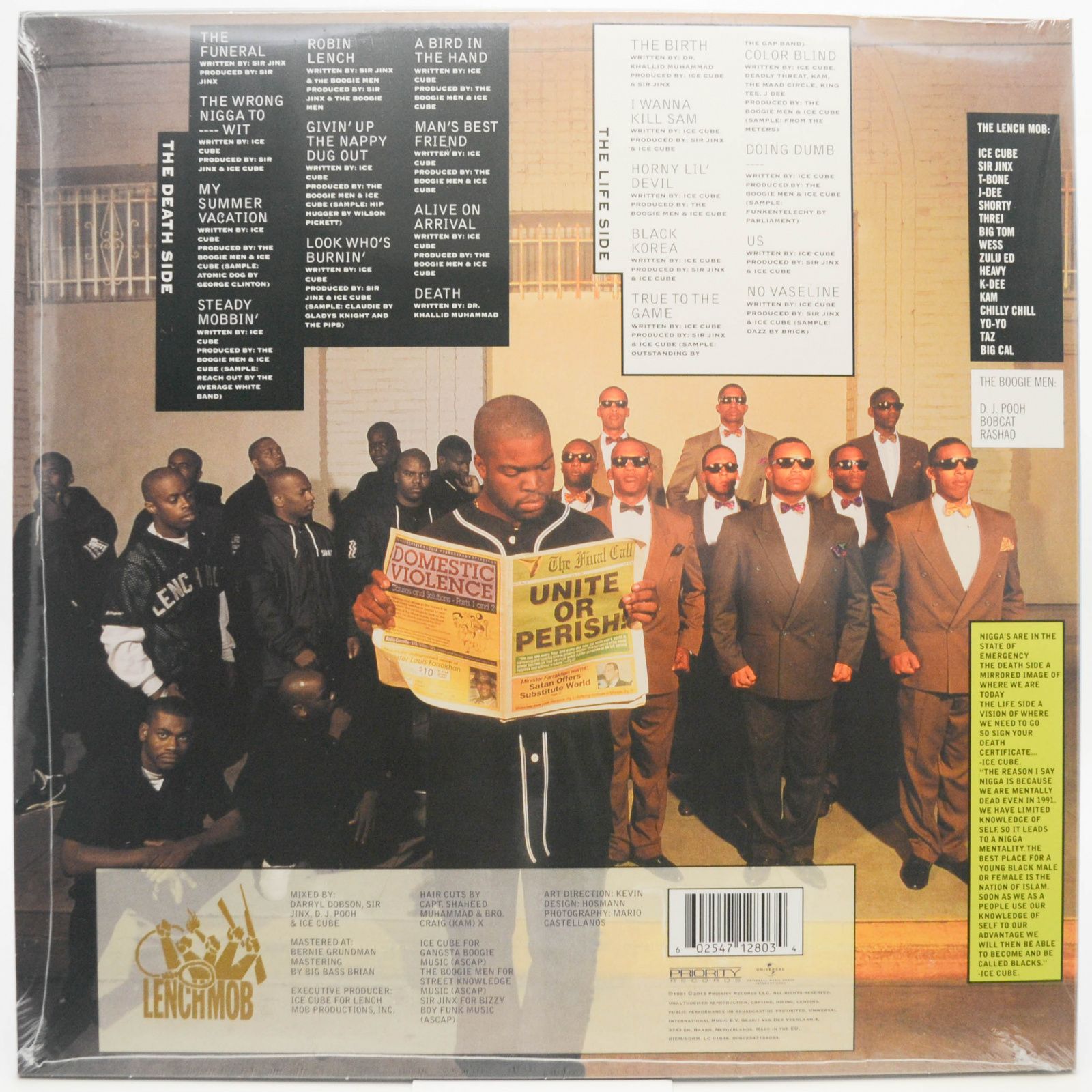 Ice Cube — Death Certificate, 1991