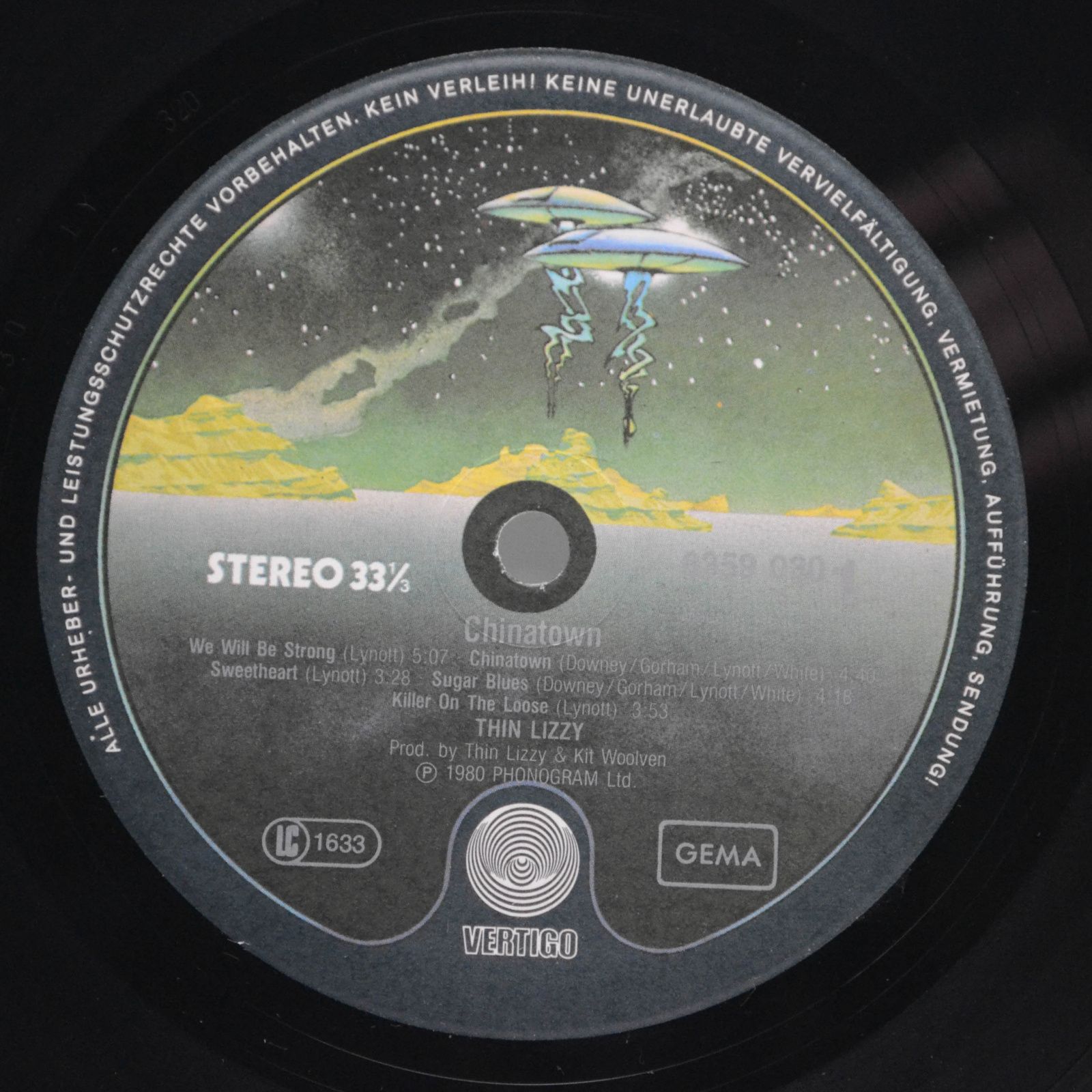 Thin Lizzy — Chinatown, 1980