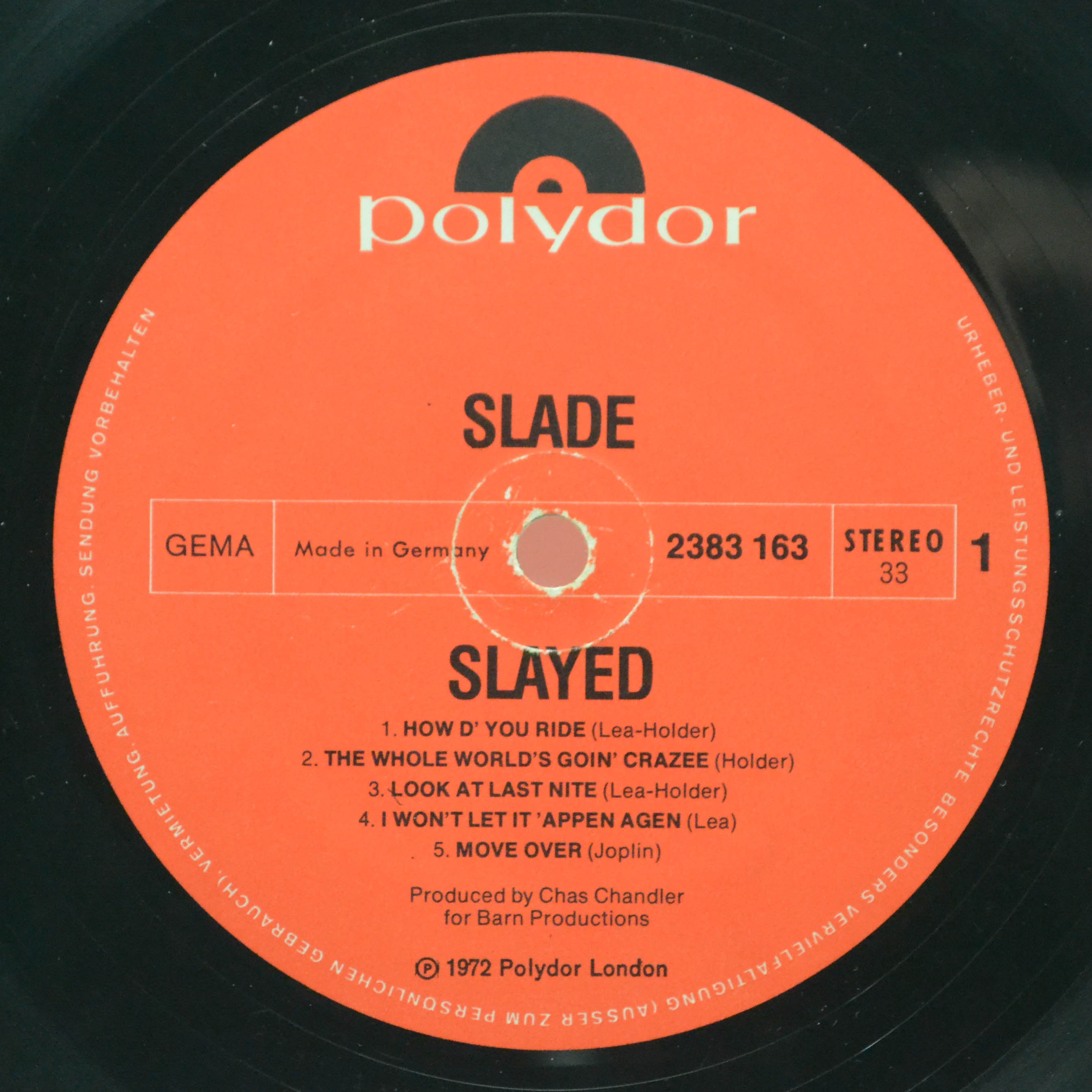 Slade — Slayed?, 1972