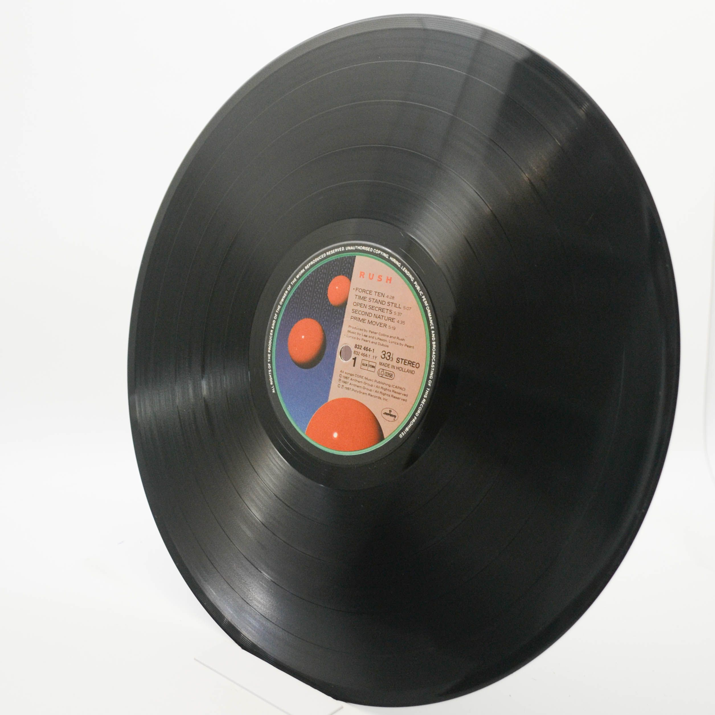 Rush — Hold Your Fire, 1987