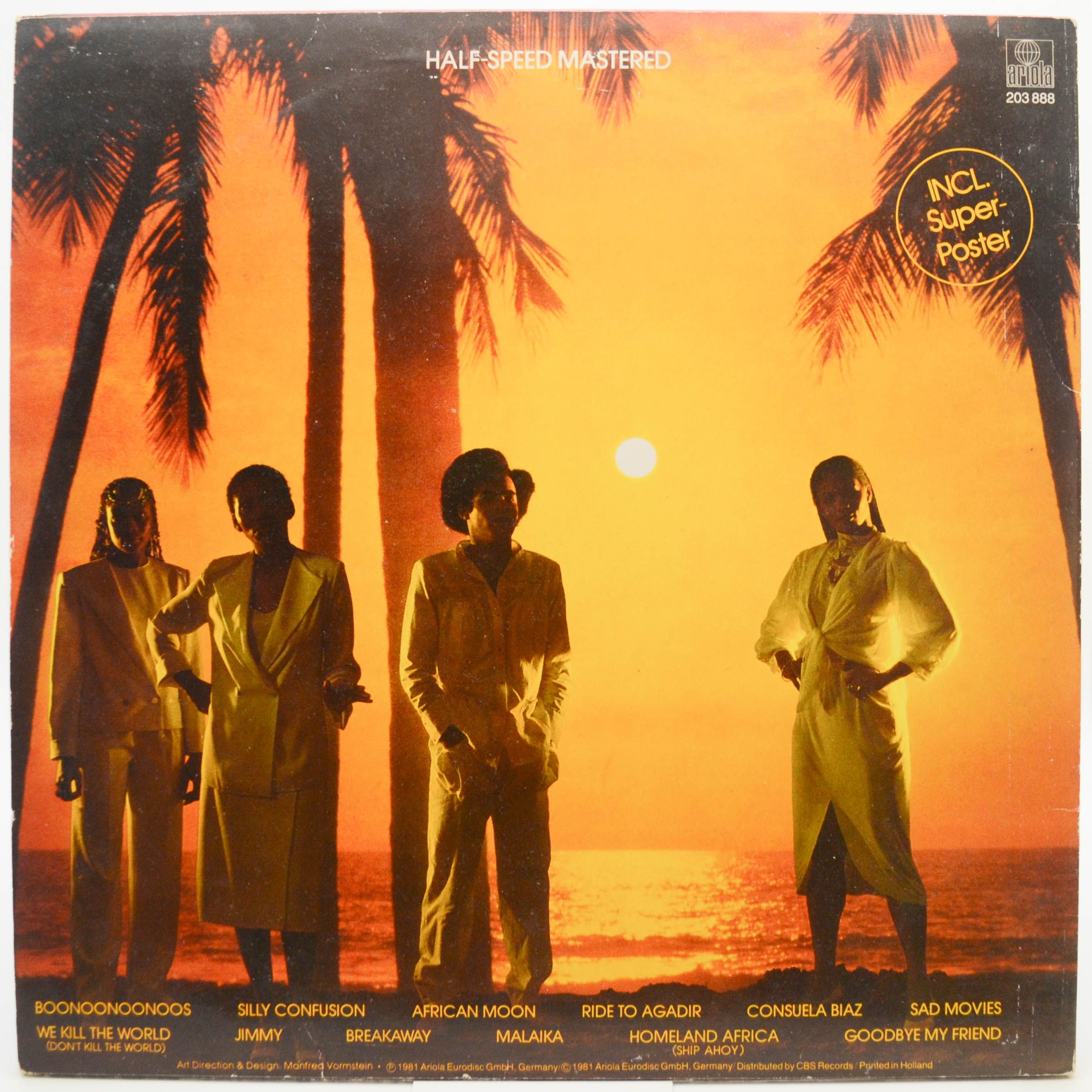 Boney M. — Boonoonoonoos (poster), 1981