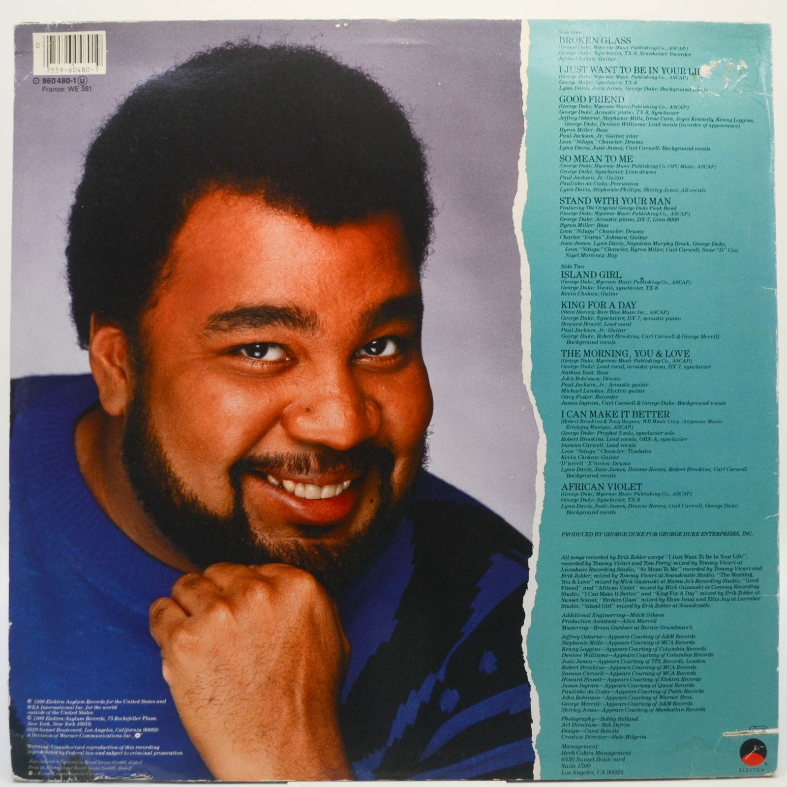 George Duke — George Duke, 1986