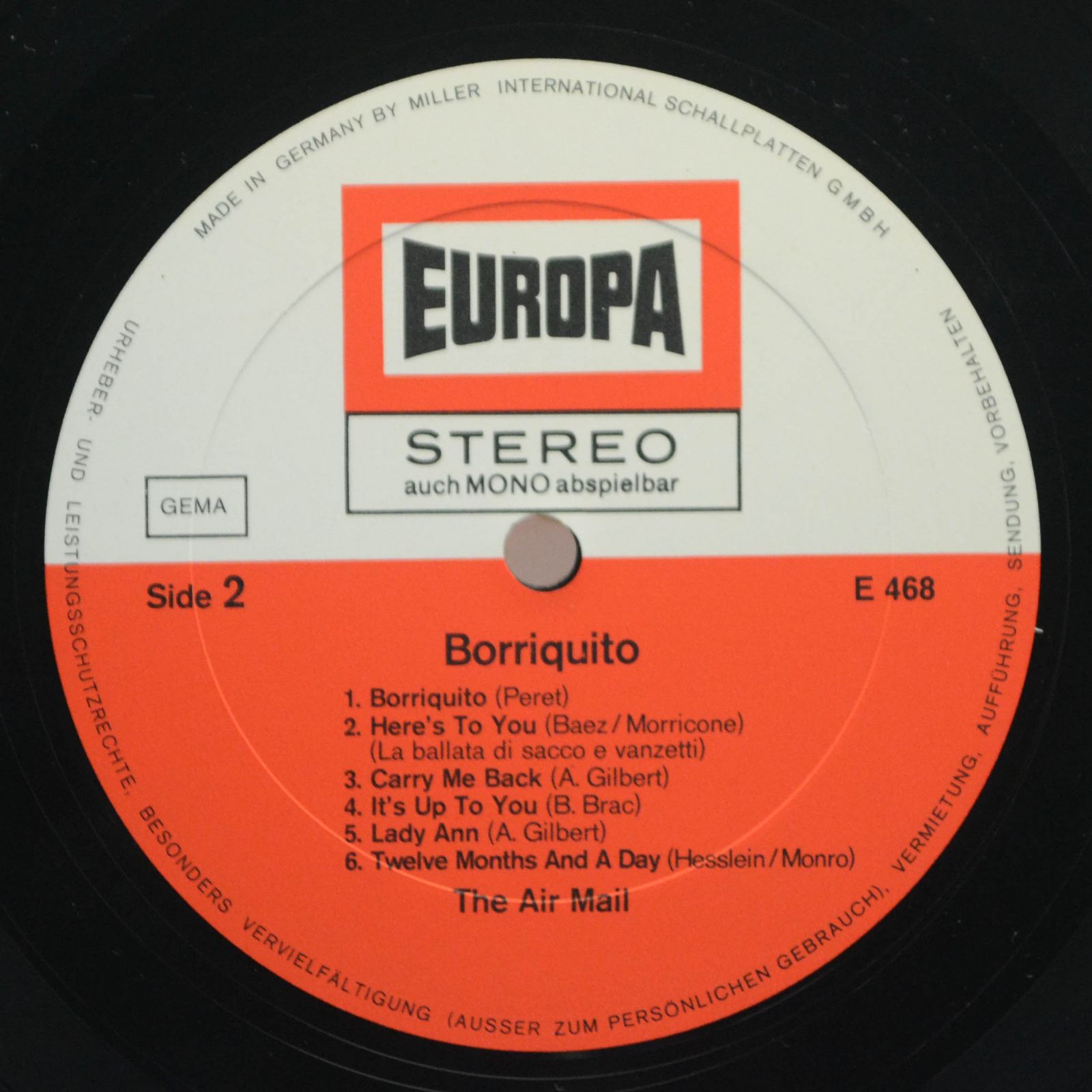 Air Mail — Borriquito, 1971