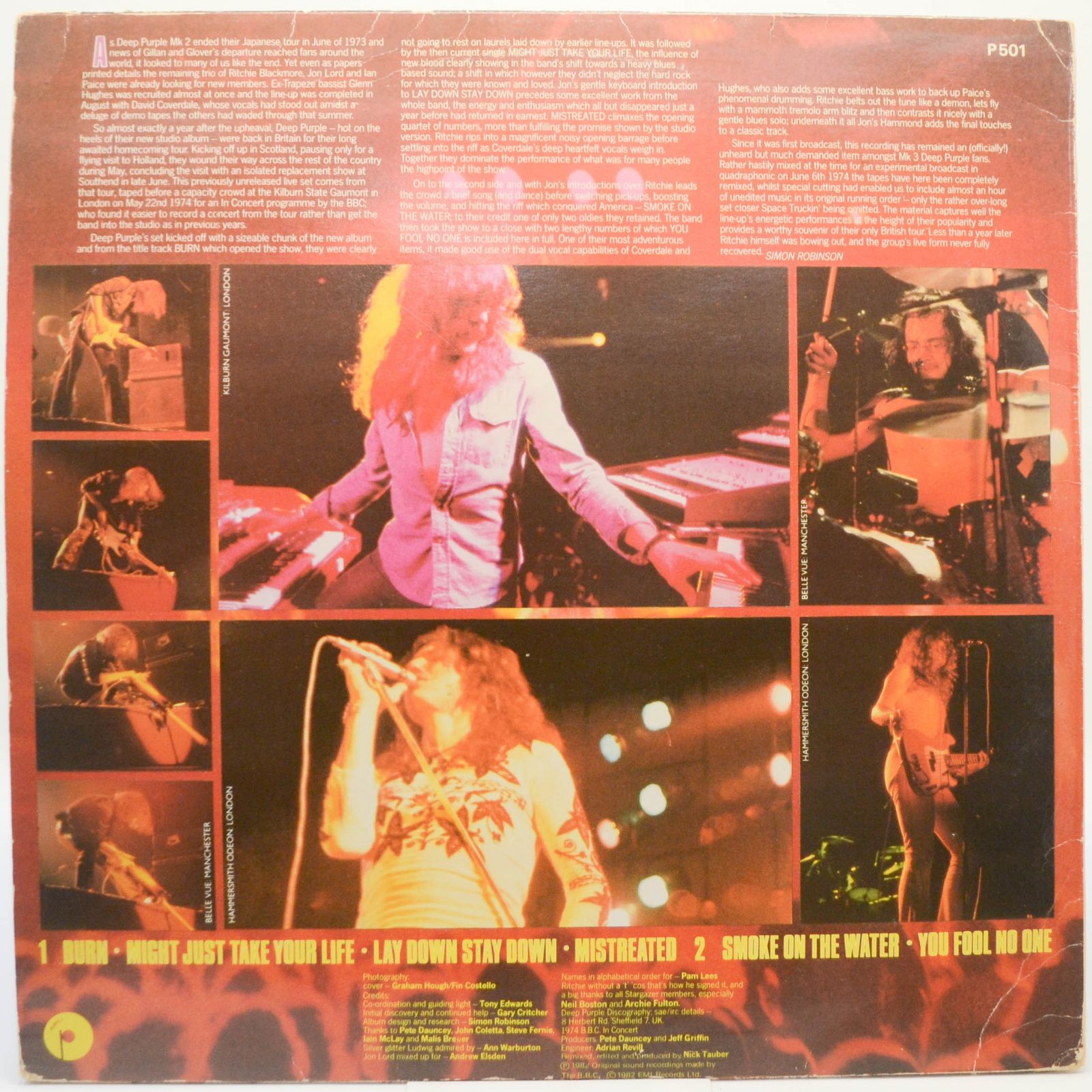 Deep Purple — Live In London, 1982