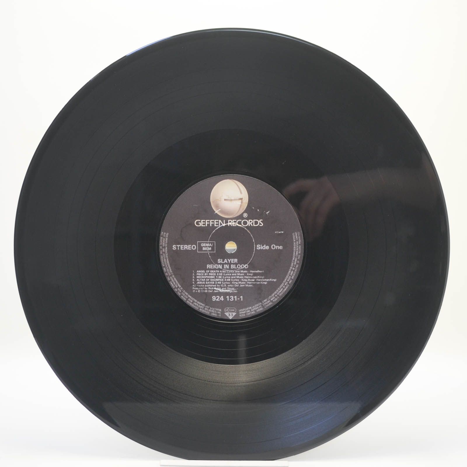 Slayer — Reign In Blood, 1986