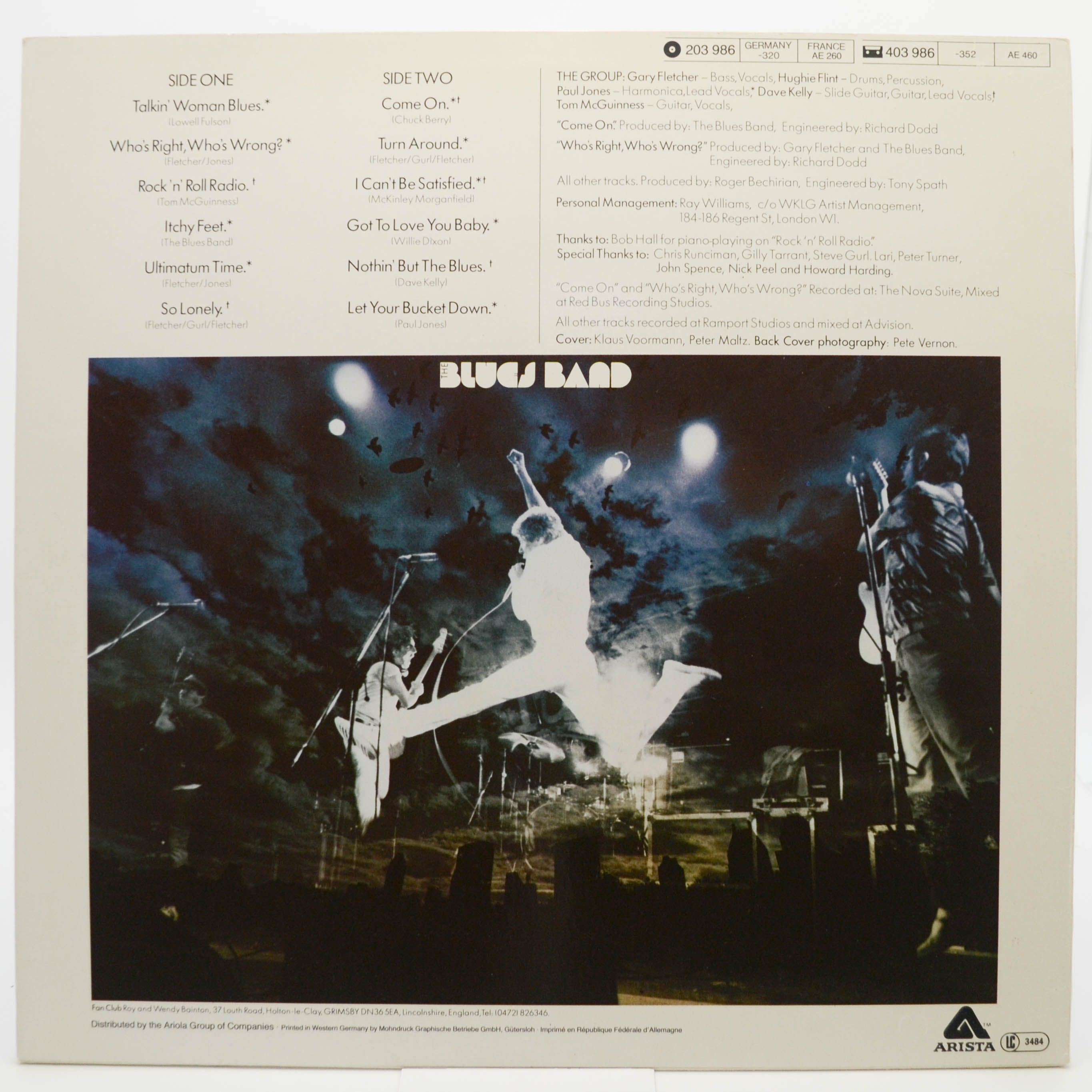 The Blues Band — Itchy Feet, 1981